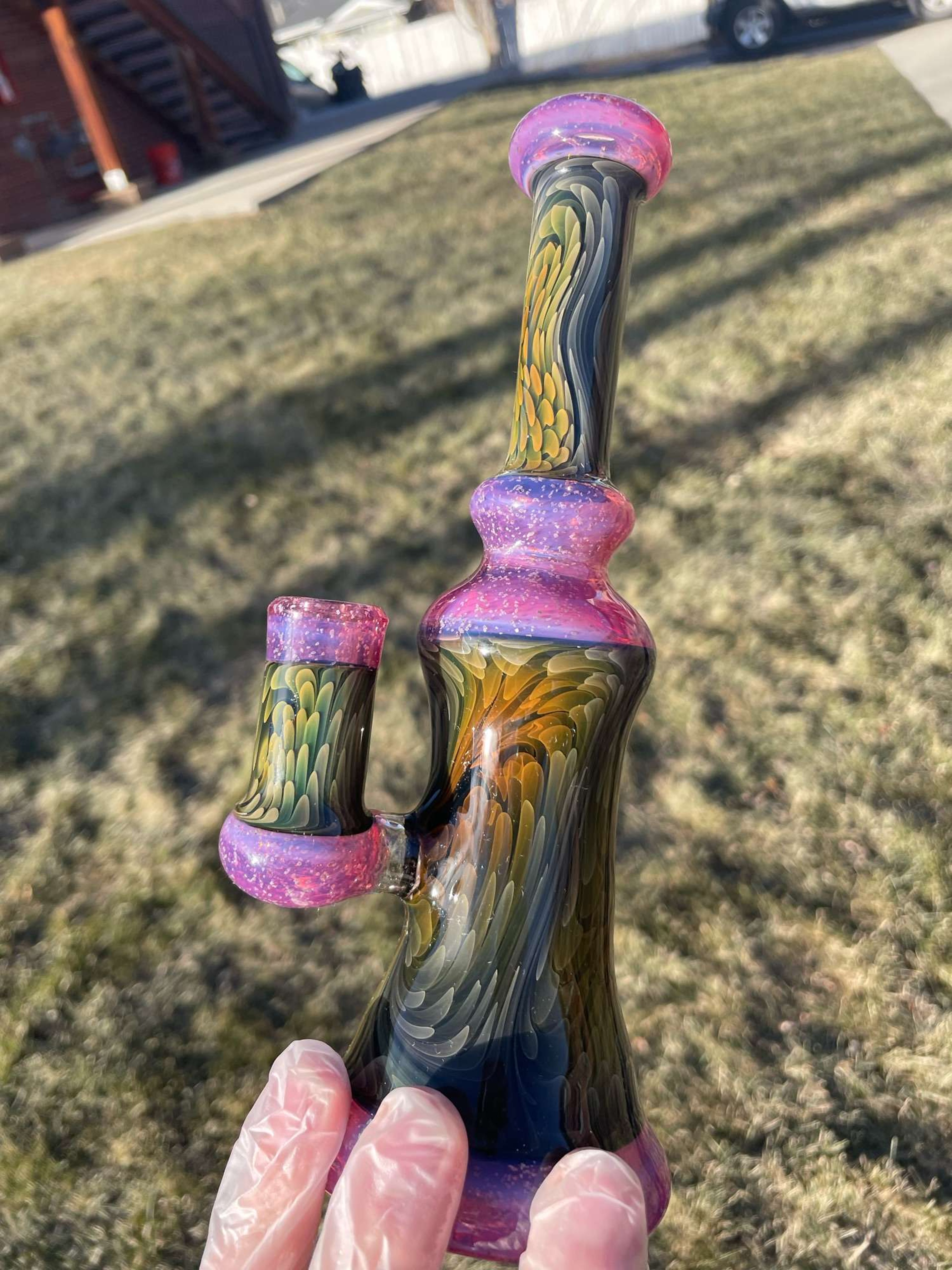 Preview pic of 2021 Scoby Glass banger hanger rig (2nd)