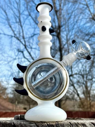 Preview pic of 8" Fancy Spark Recycler Rig