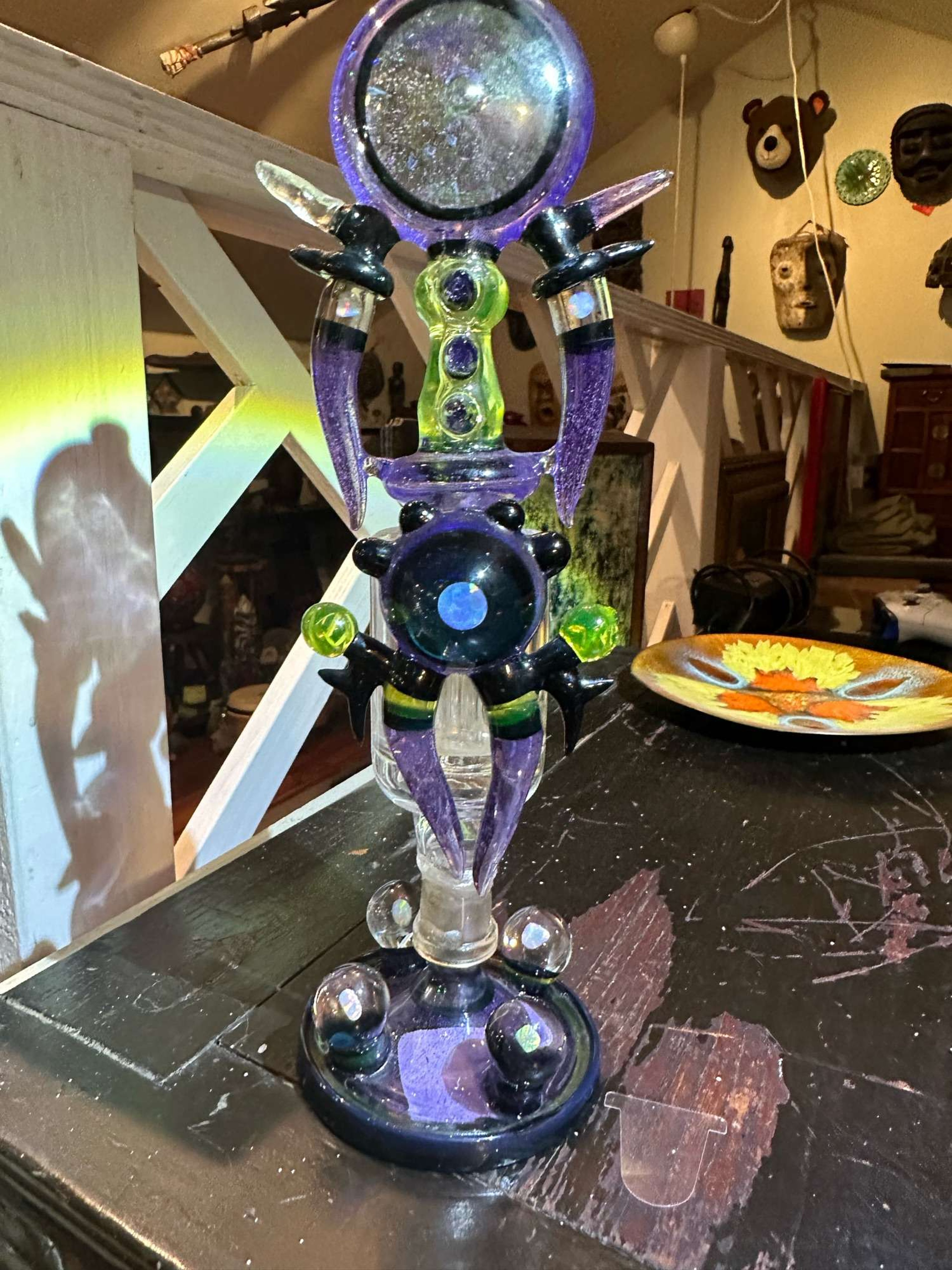 New Headman Headies Nectar Collector with opal stand image 0