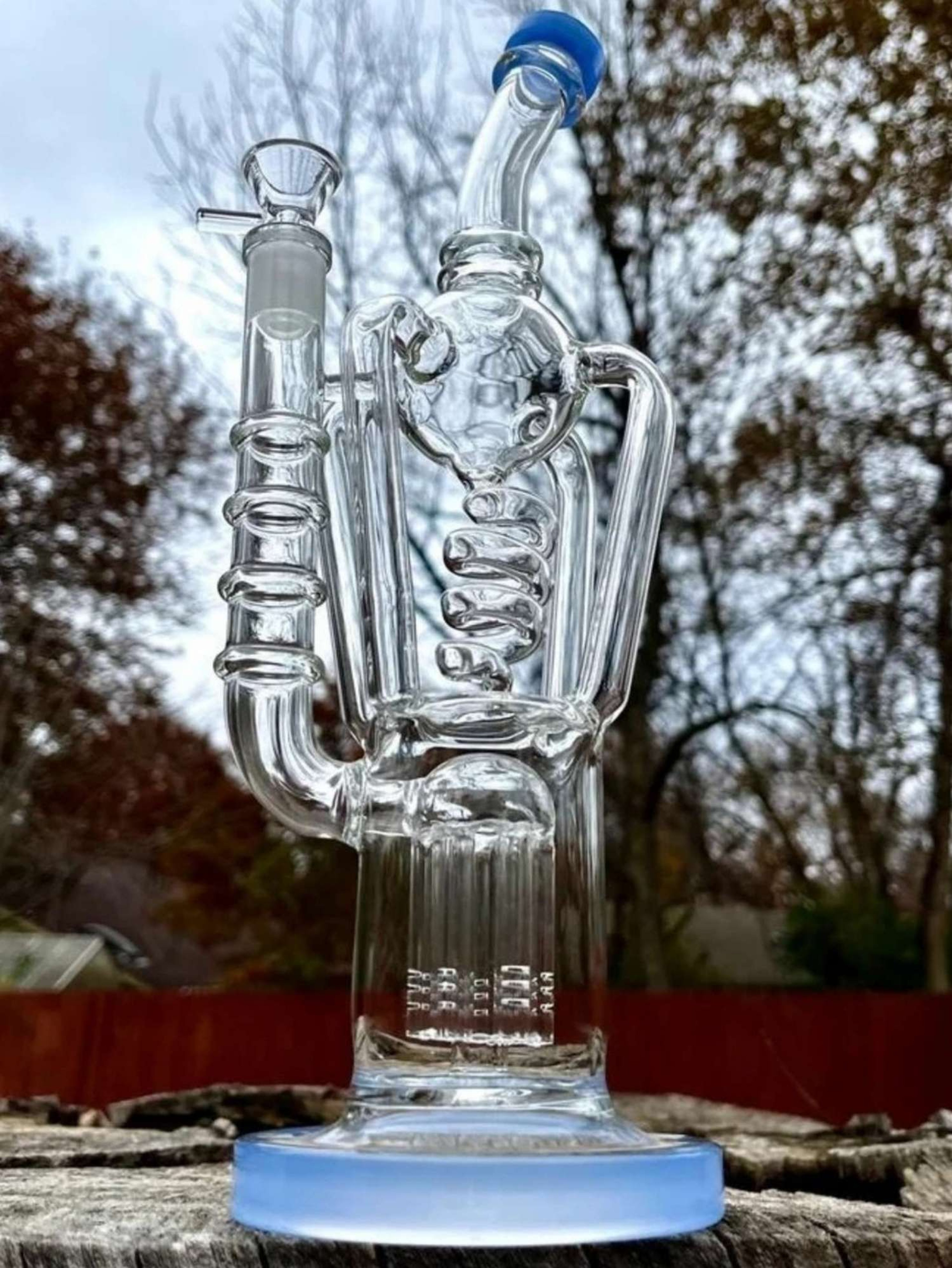 12" Twisted Galaxy Recycler Rig image 0
