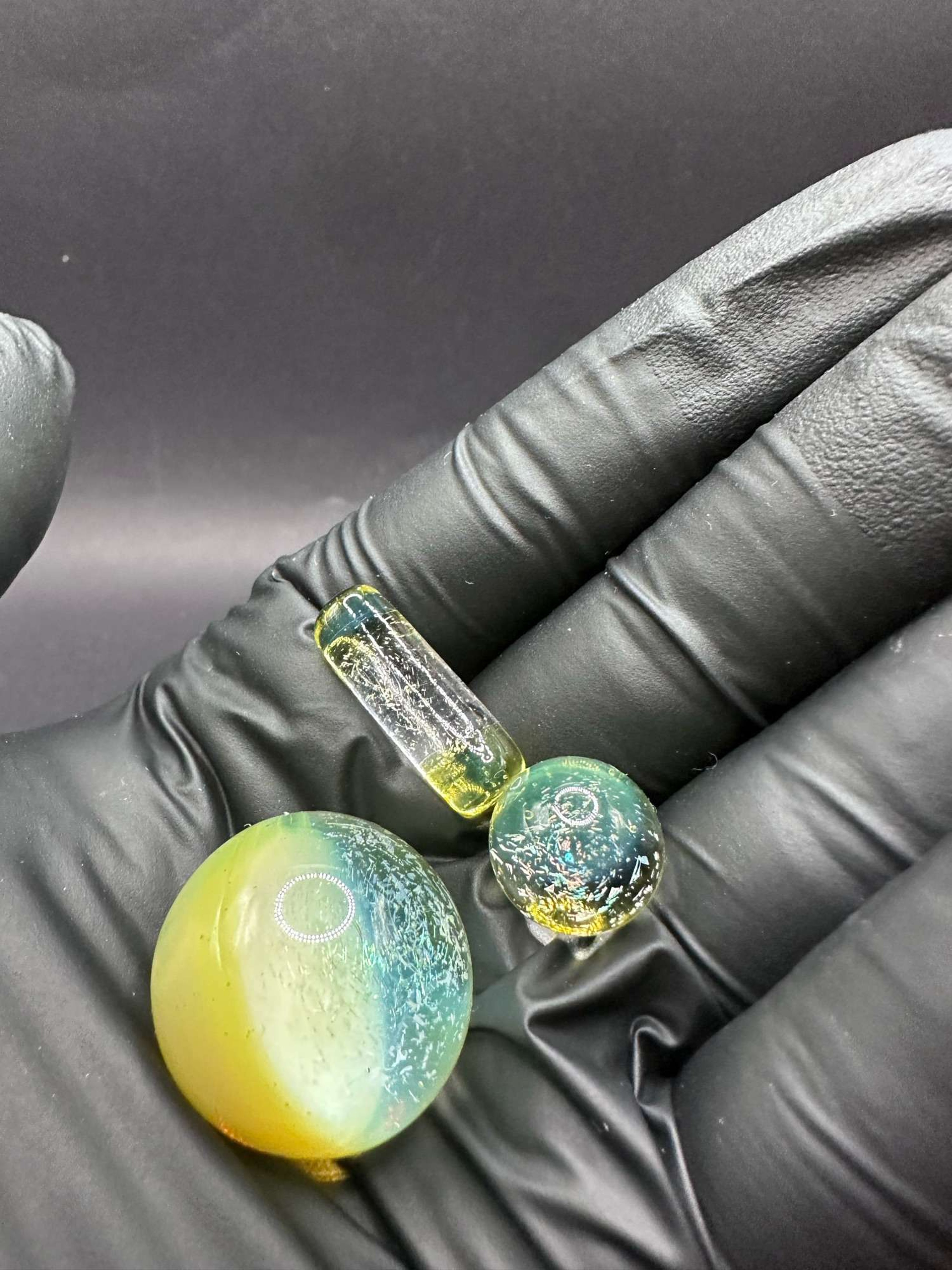 Preview pic of Dichro/cfl sunset slyme 3 piece slurper set