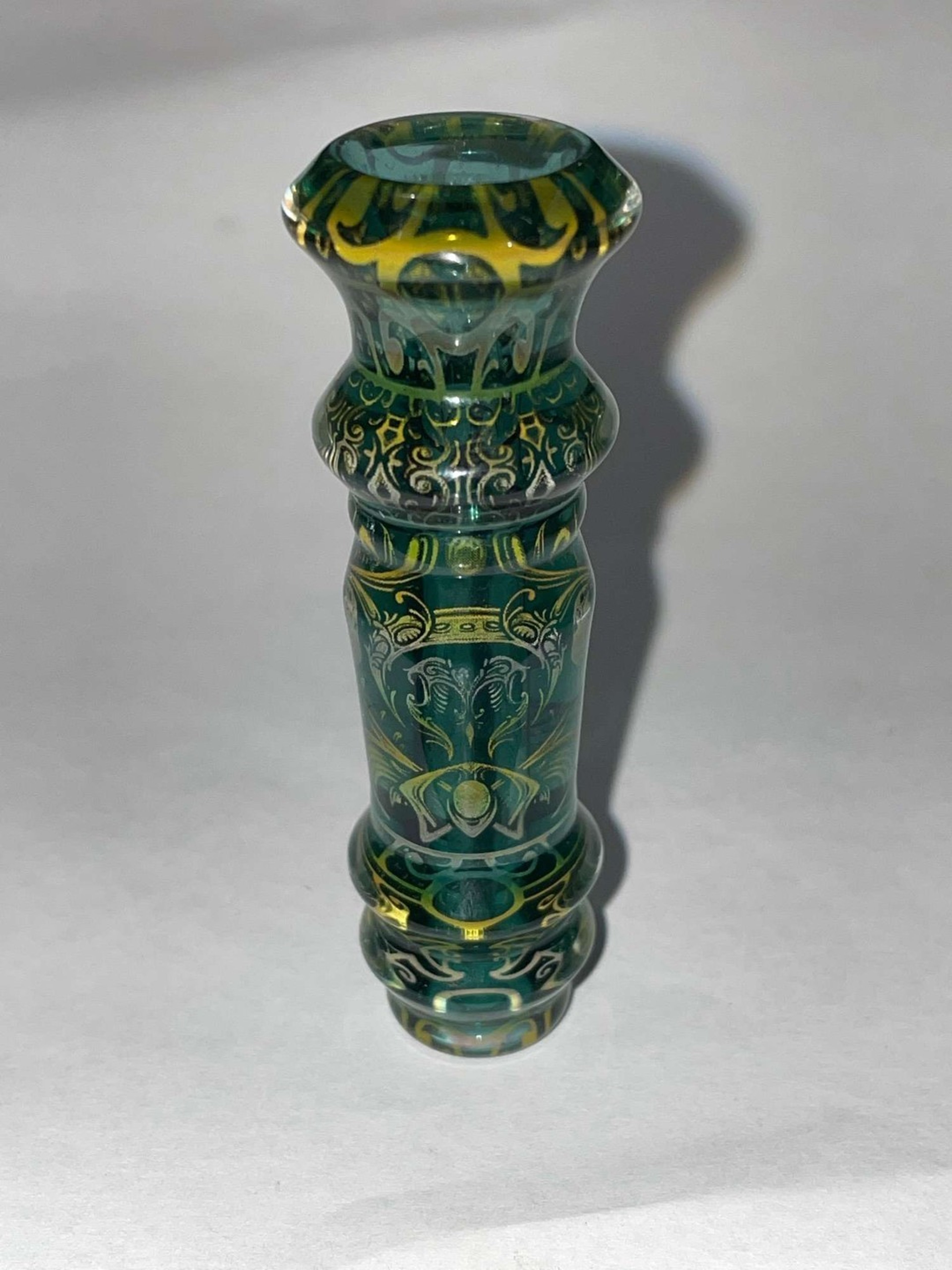 Preview pic of NEW 2021 Mothership Glass “Hatcher” Chillum / One Hitter w/ Pelican 