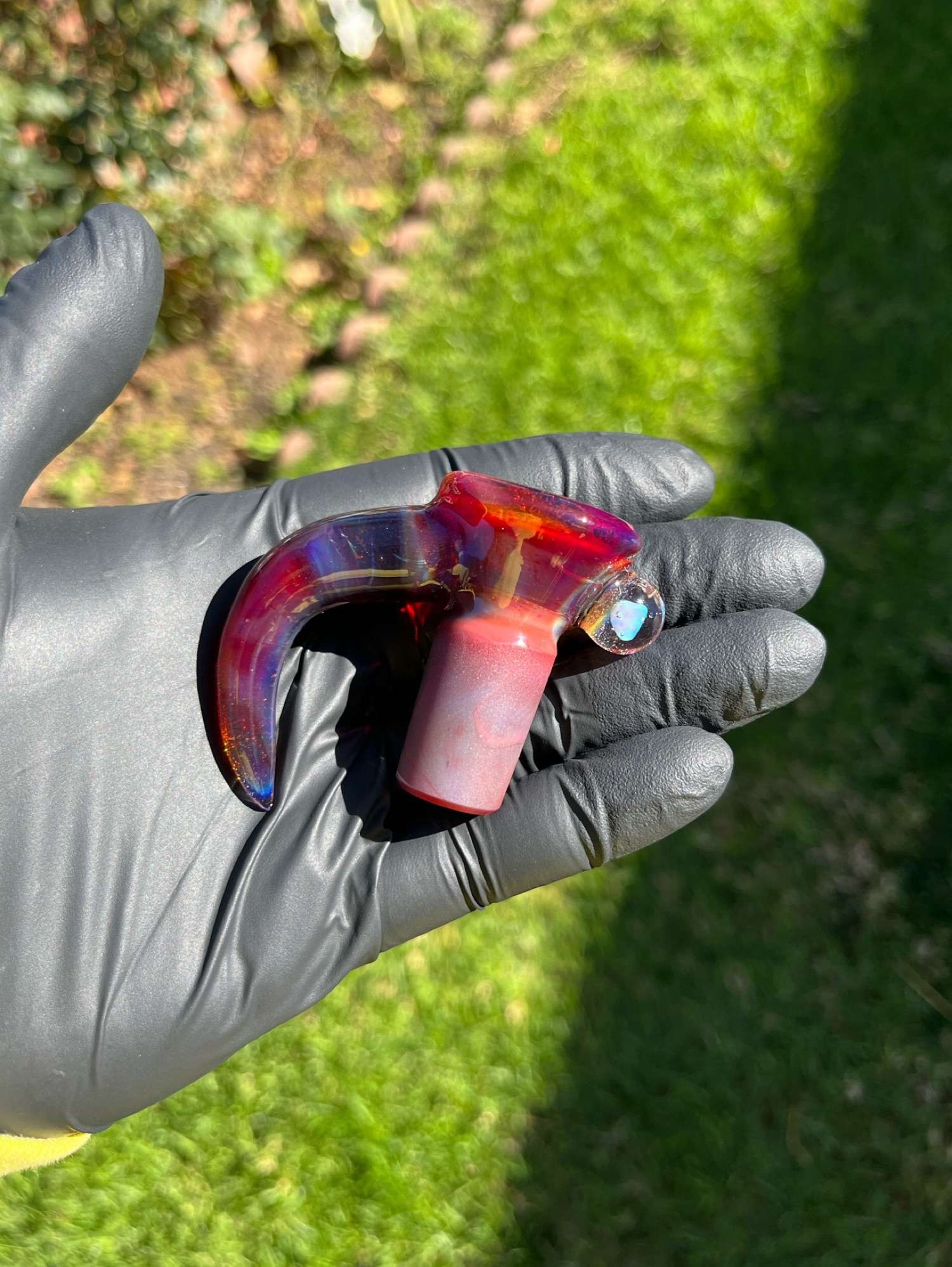 Fully worked purple rainbow image 0