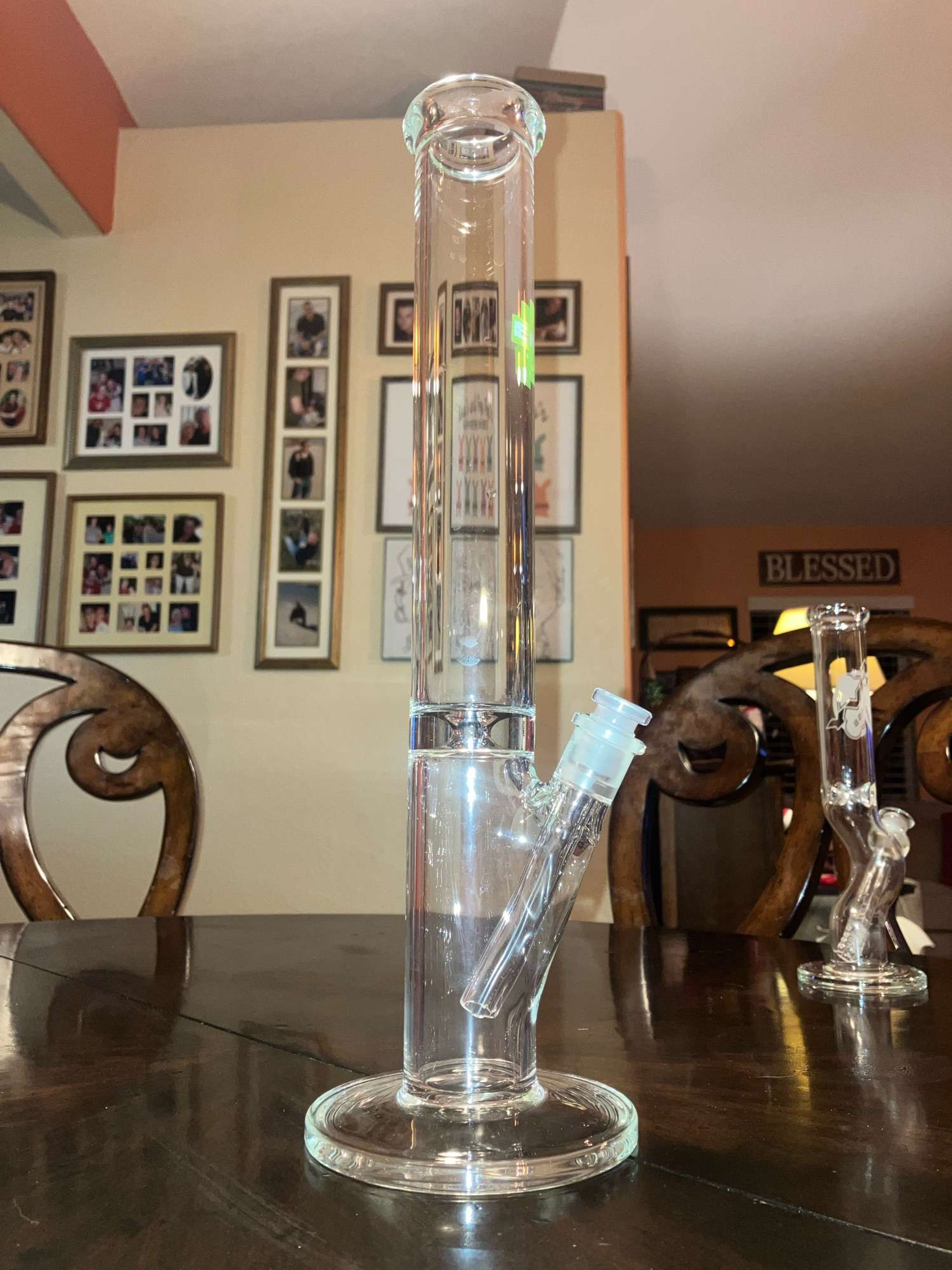 Preview pic of 17 inch Straight Tube w/o downstem (broken downstem)