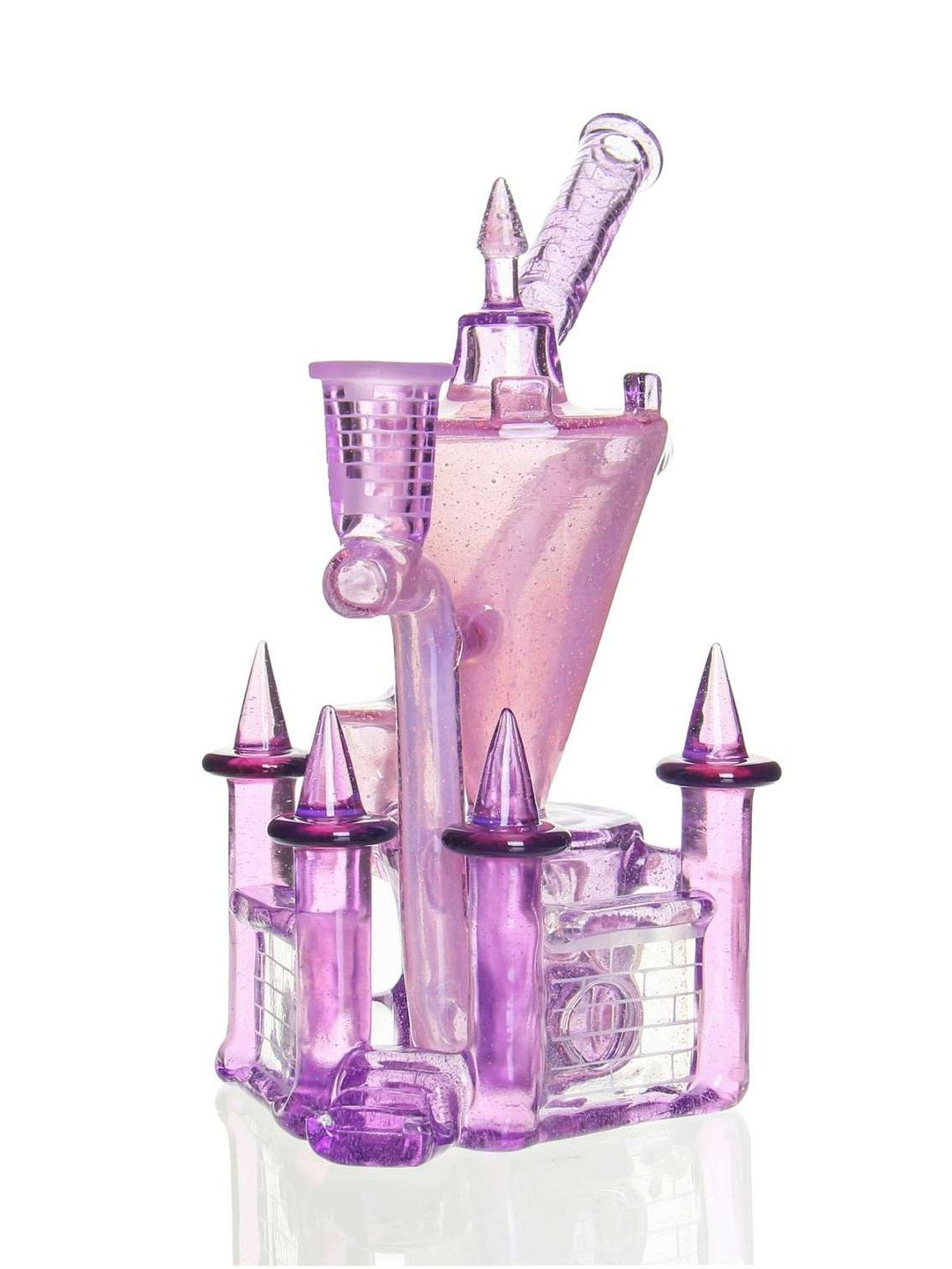 Jebb Glass - Gem Series Klein Castle - Pink Satin x Cropal image 0