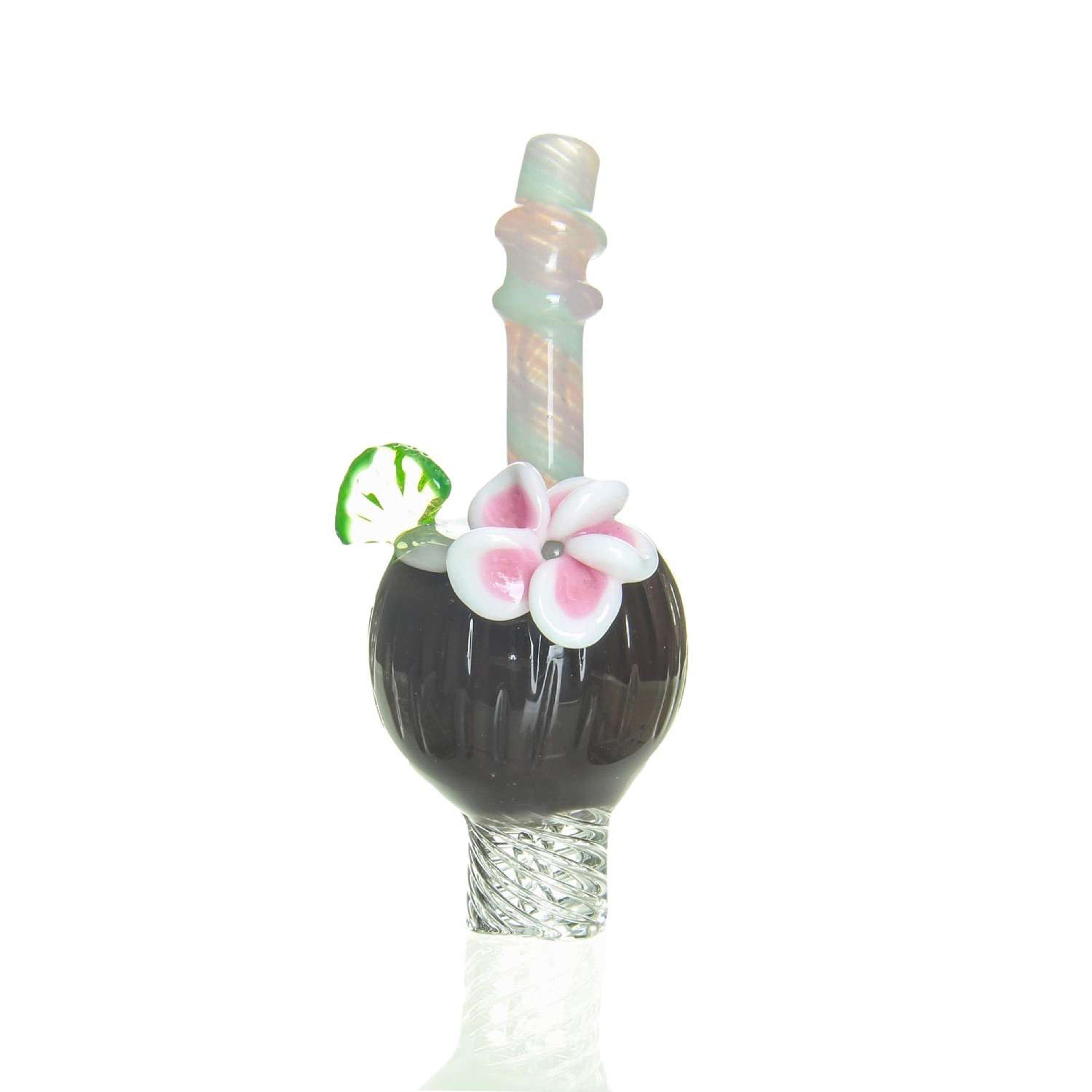 Reyna - Coconut Spinner Cap - Pink Flower image 0