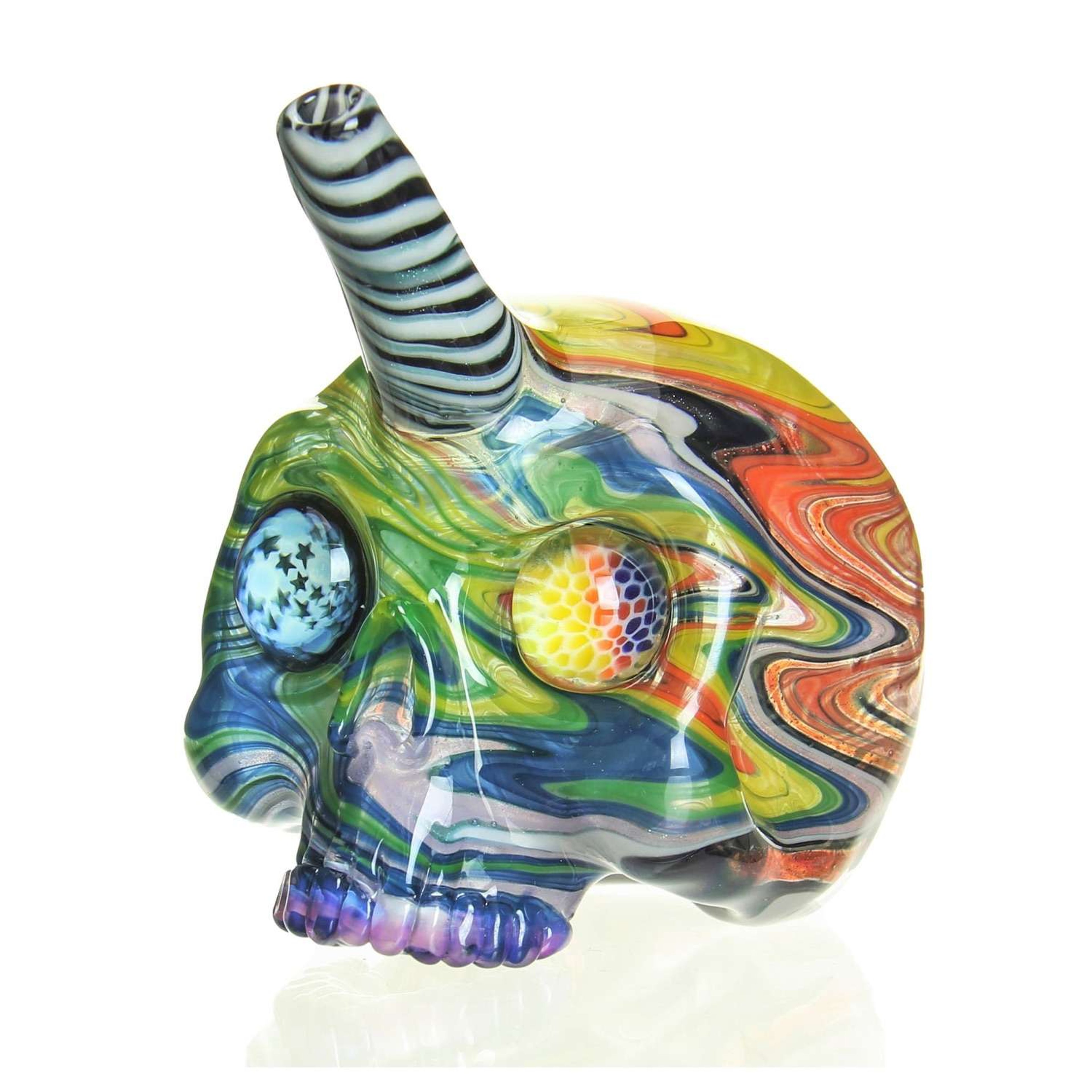 Preview pic of Sweeney Glass - Kapala Unicorn Skull