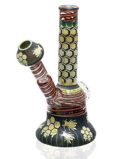 Preview pic of Little B - Mini Tube - Red Swirl