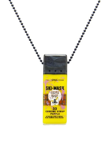 Preview pic of Ski Mask x Lord - Hazard Spray Can Pendant