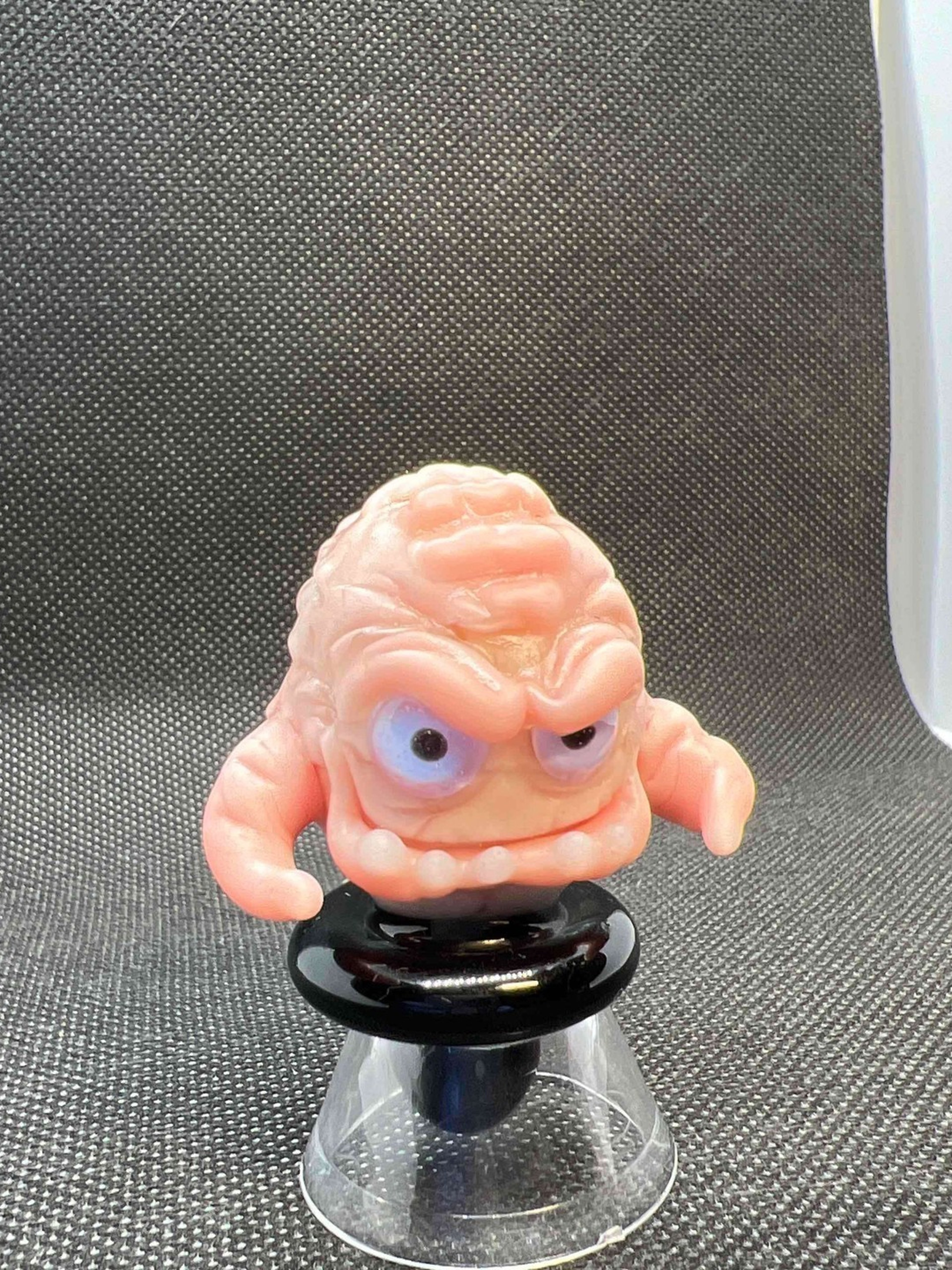 Space glass 2022 sand blasted Krang directional marble image 0