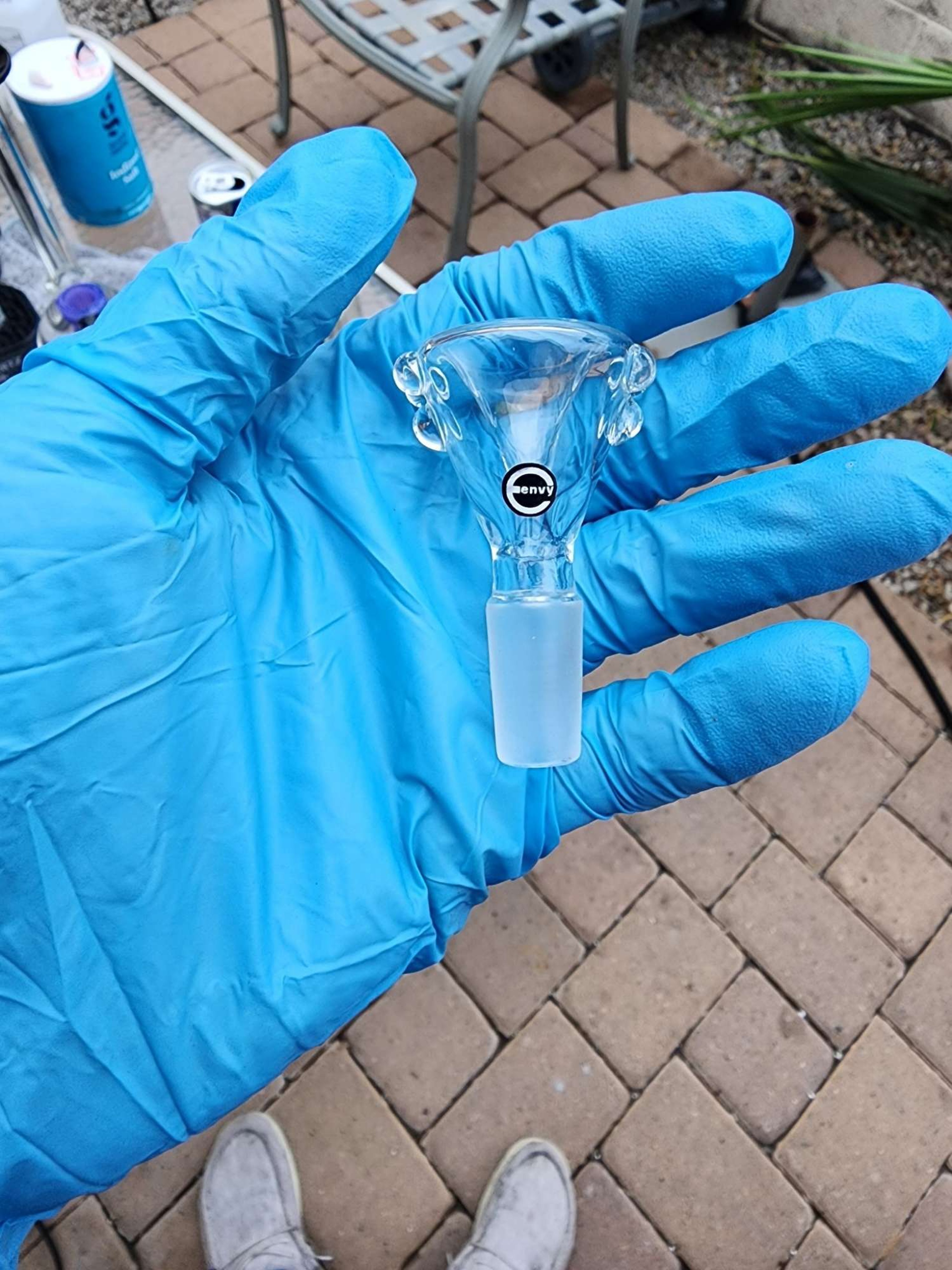 Envy glass bowl piece image 0