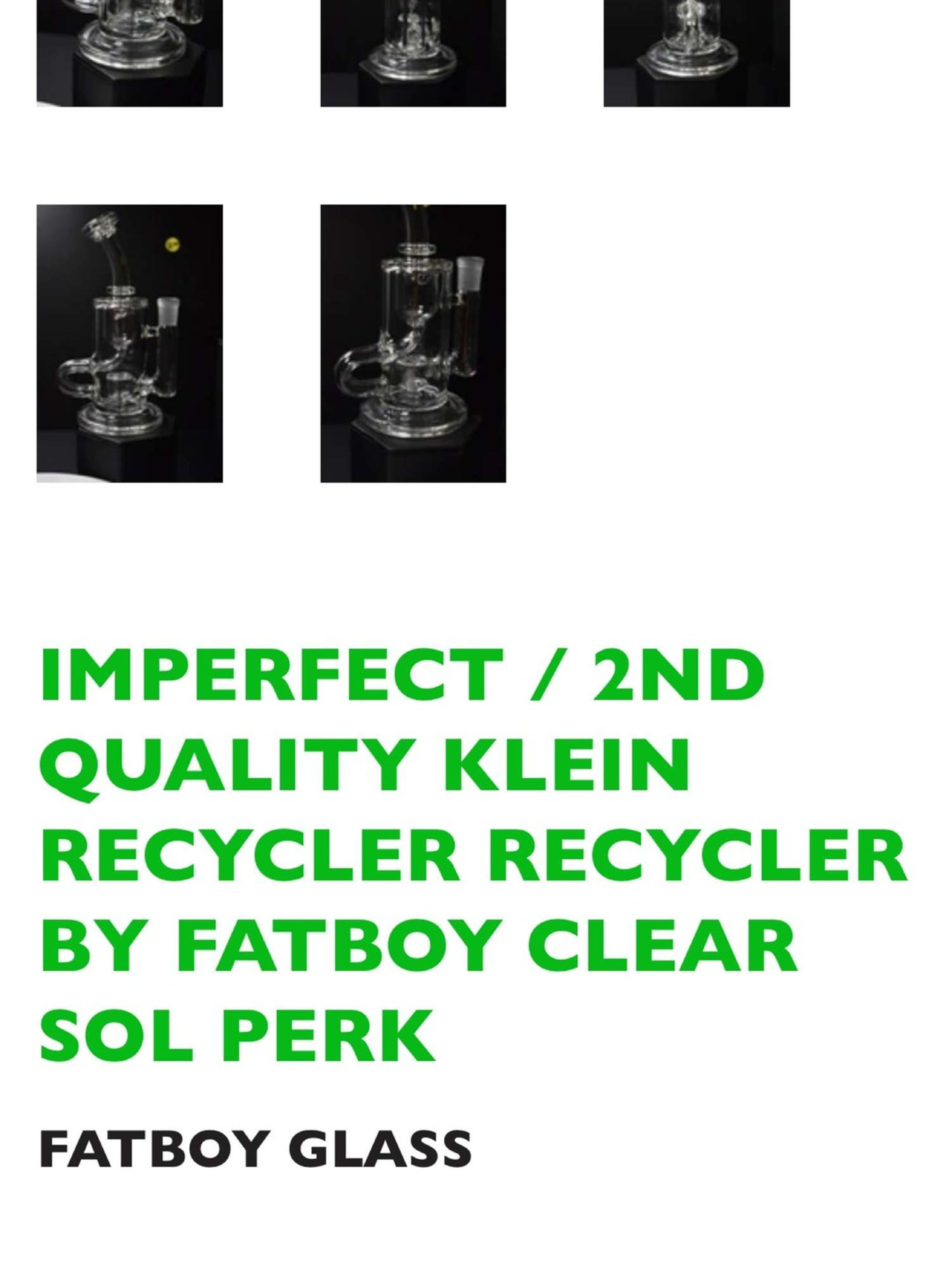 Fatboy Glass Klein 2nd 140$ image 0