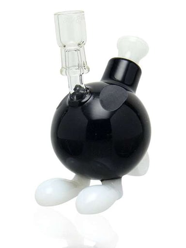 Preview pic of High Tech Glassworks - Bhomb Om Vapor Bubbler