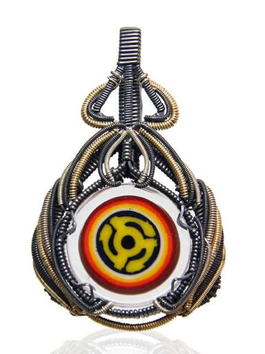 Preview pic of Erik Anders x Dylan Wallace - Wire Wrapped 45s Pendant