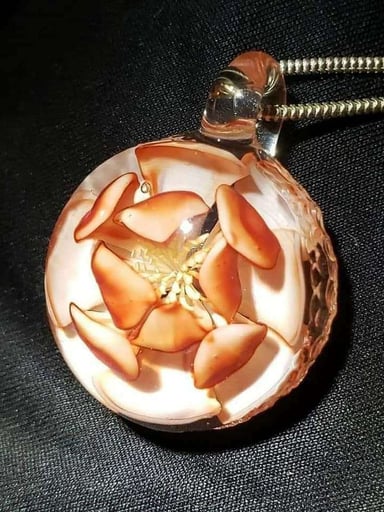 Preview pic of 2012 Jared Delong
original prototype flower pendant