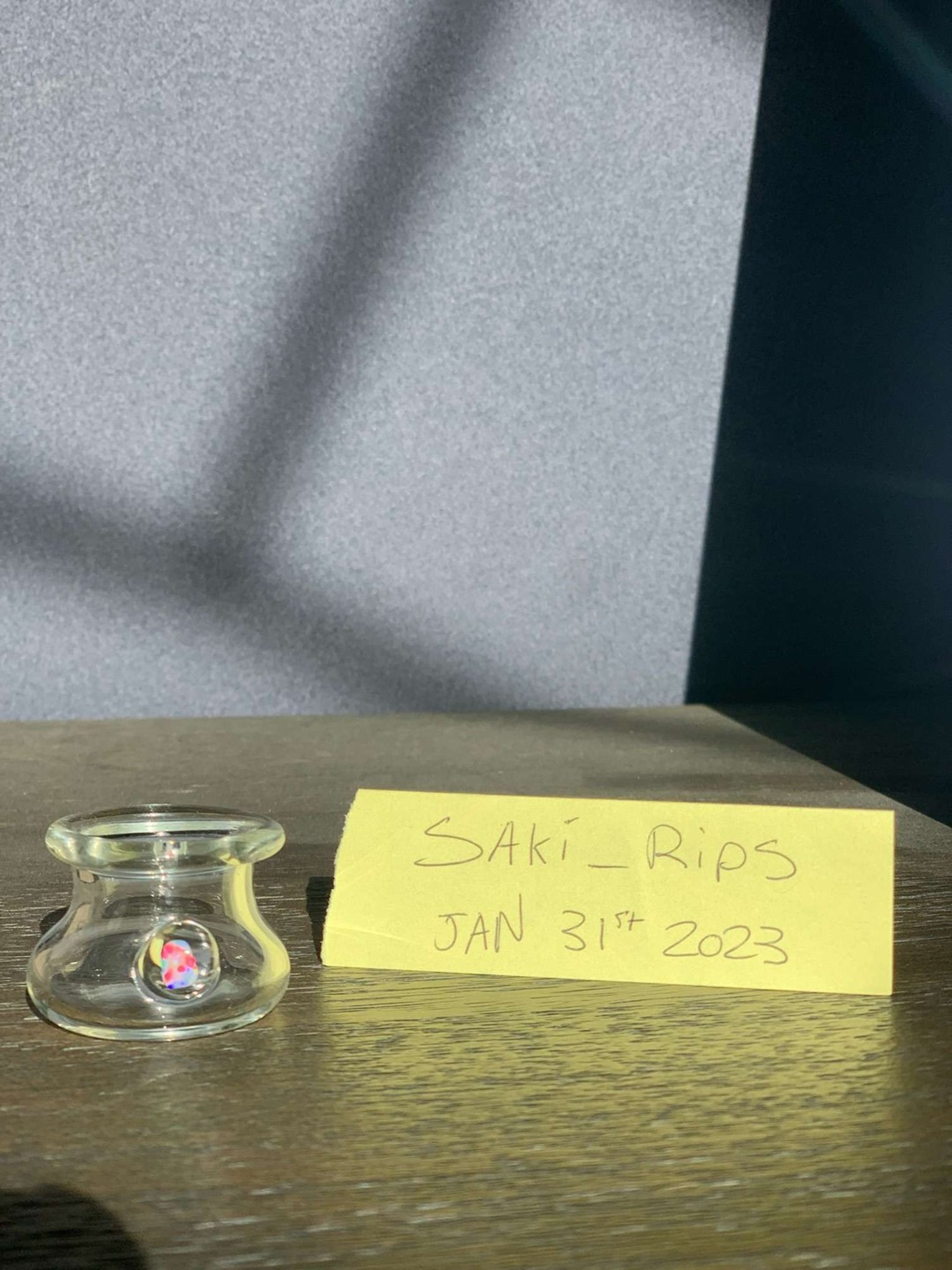 ~small Iso jar~(W/Encased RBG opal) image 0