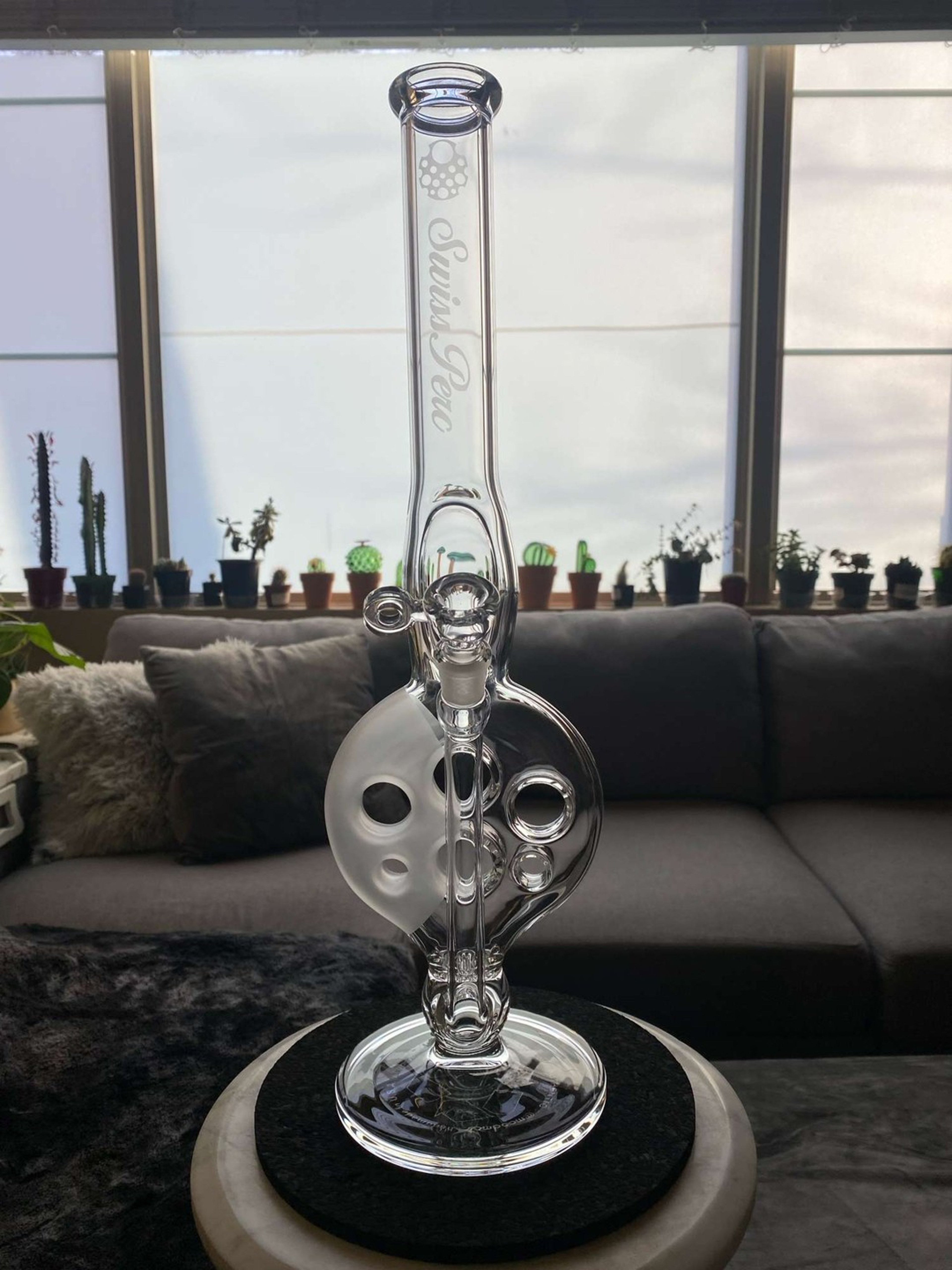 Preview pic of 6 Hole Partial Frost Swiss perc