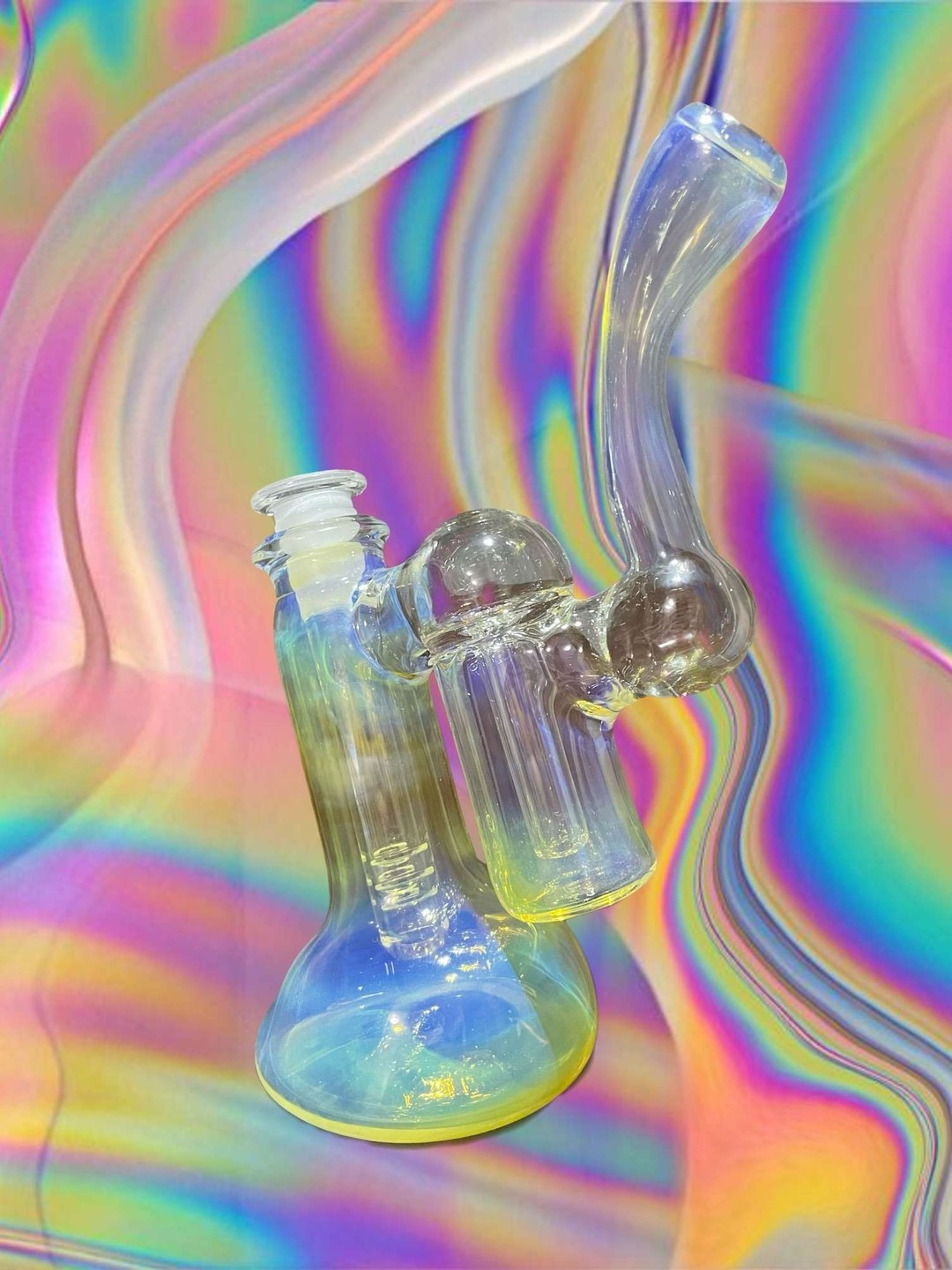 Preview pic of Fumed beaker with 2 perks