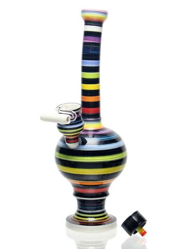 Preview pic of DCN Porcelain - Fixed Bucket Polished Tube - Black Rainbow