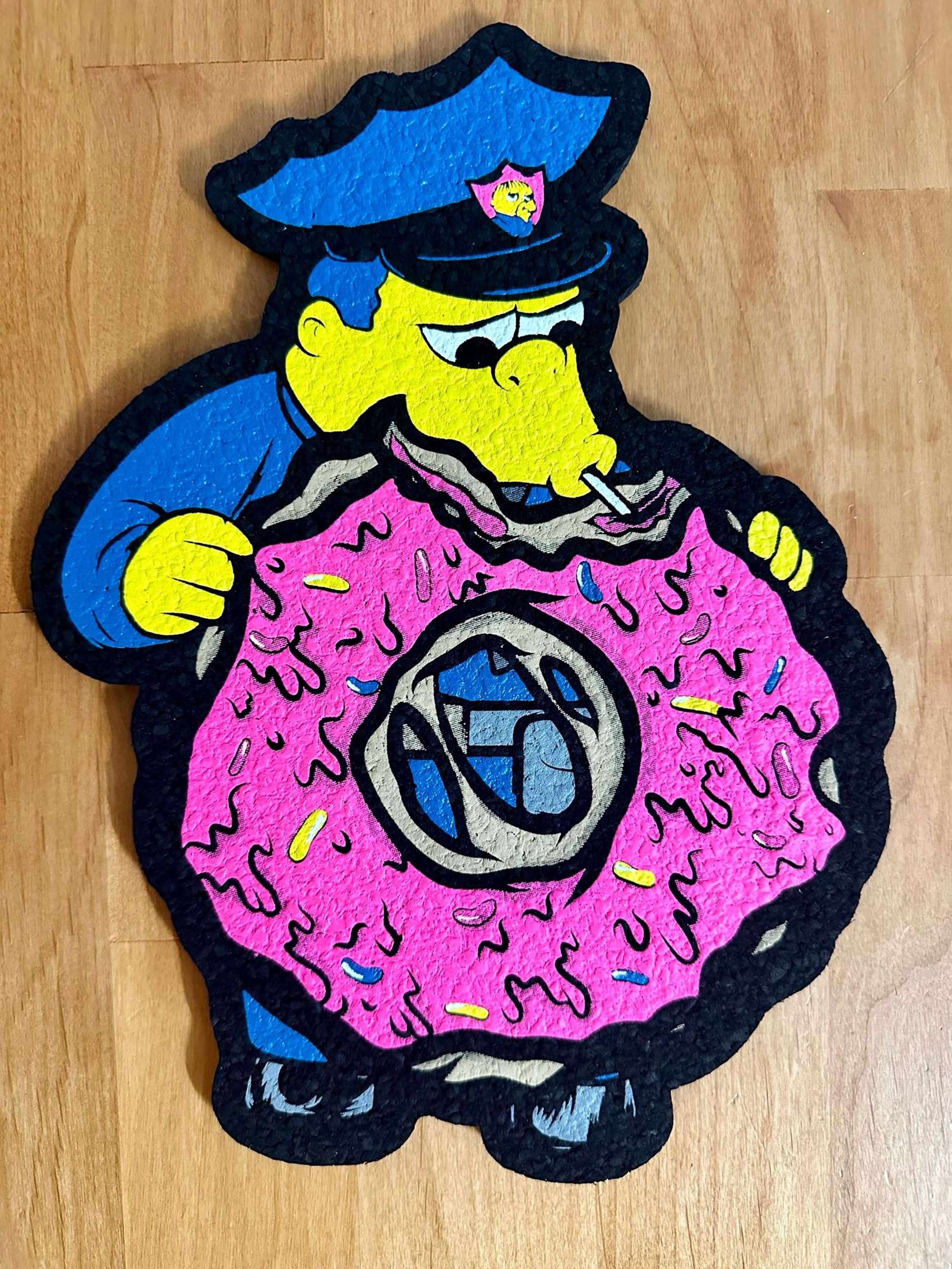 Preview pic of “Wiggum Doh-Nut” Moodmat, Sold Out, Brand New, 10/10 condition