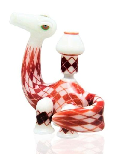 Preview pic of Elbo x Slinger - Argyle Dino - Red