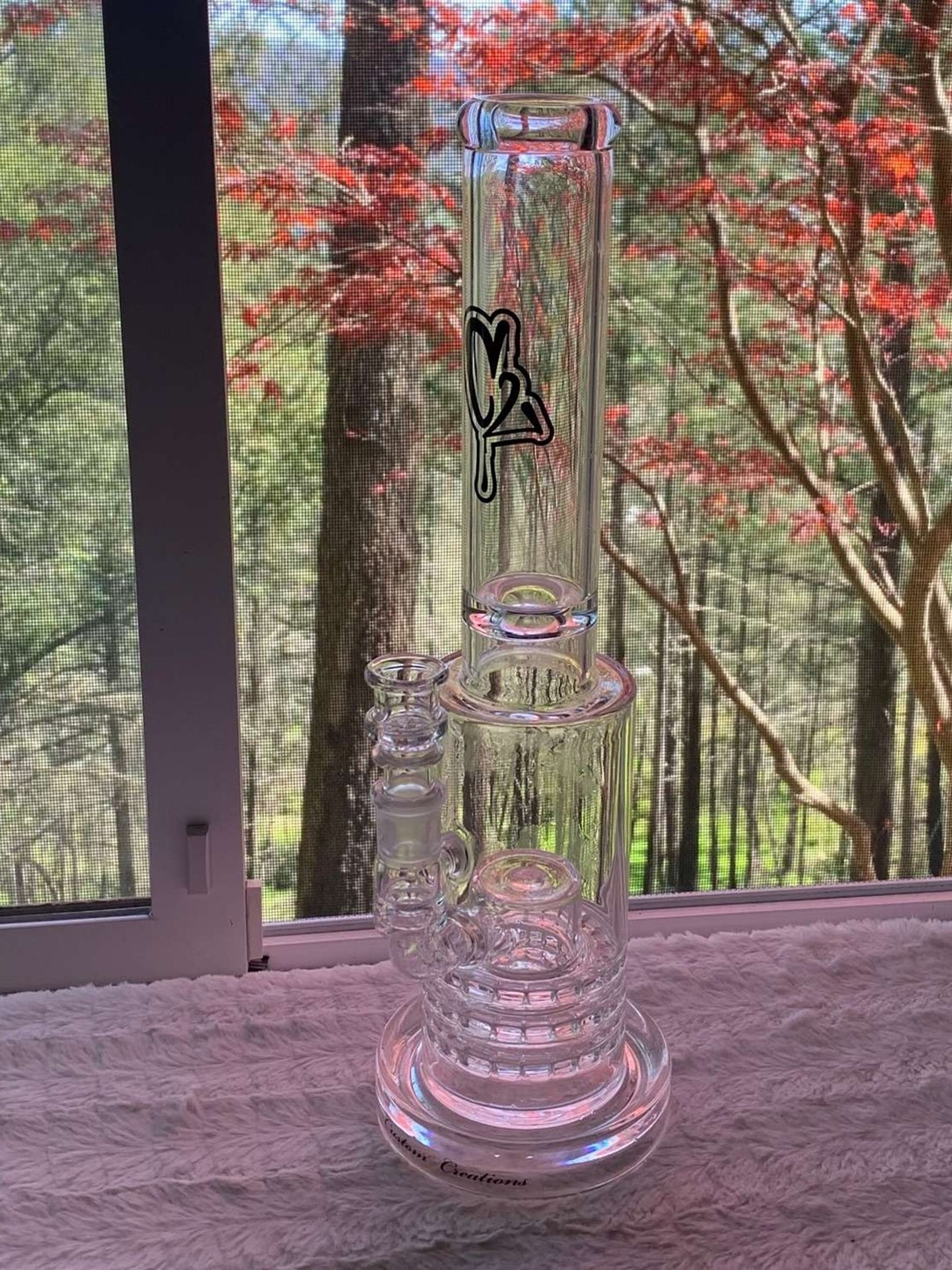 C2 triple perc bong image 0