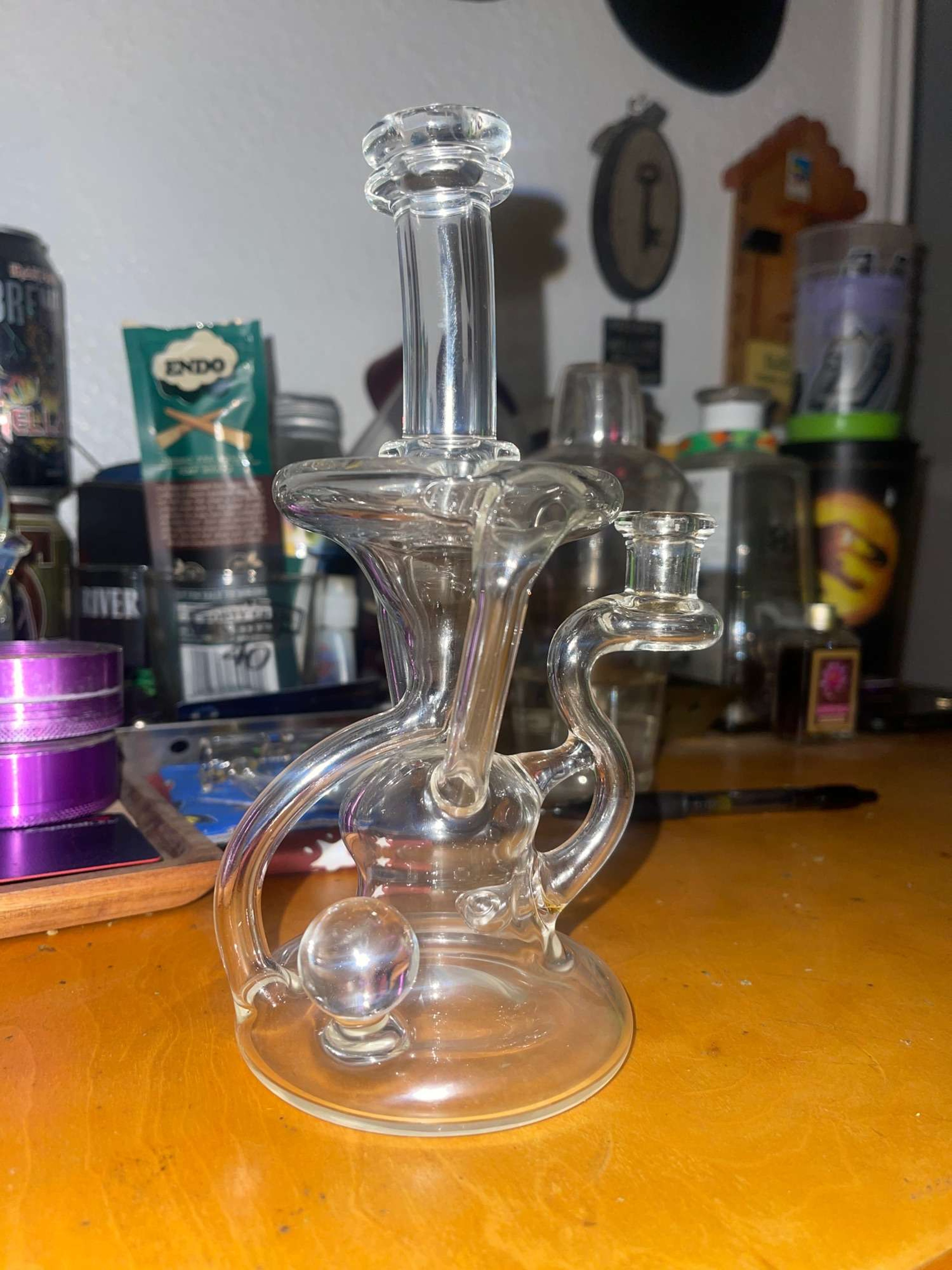 Preview pic of Logi Glass Art Dual Uptake Floater 