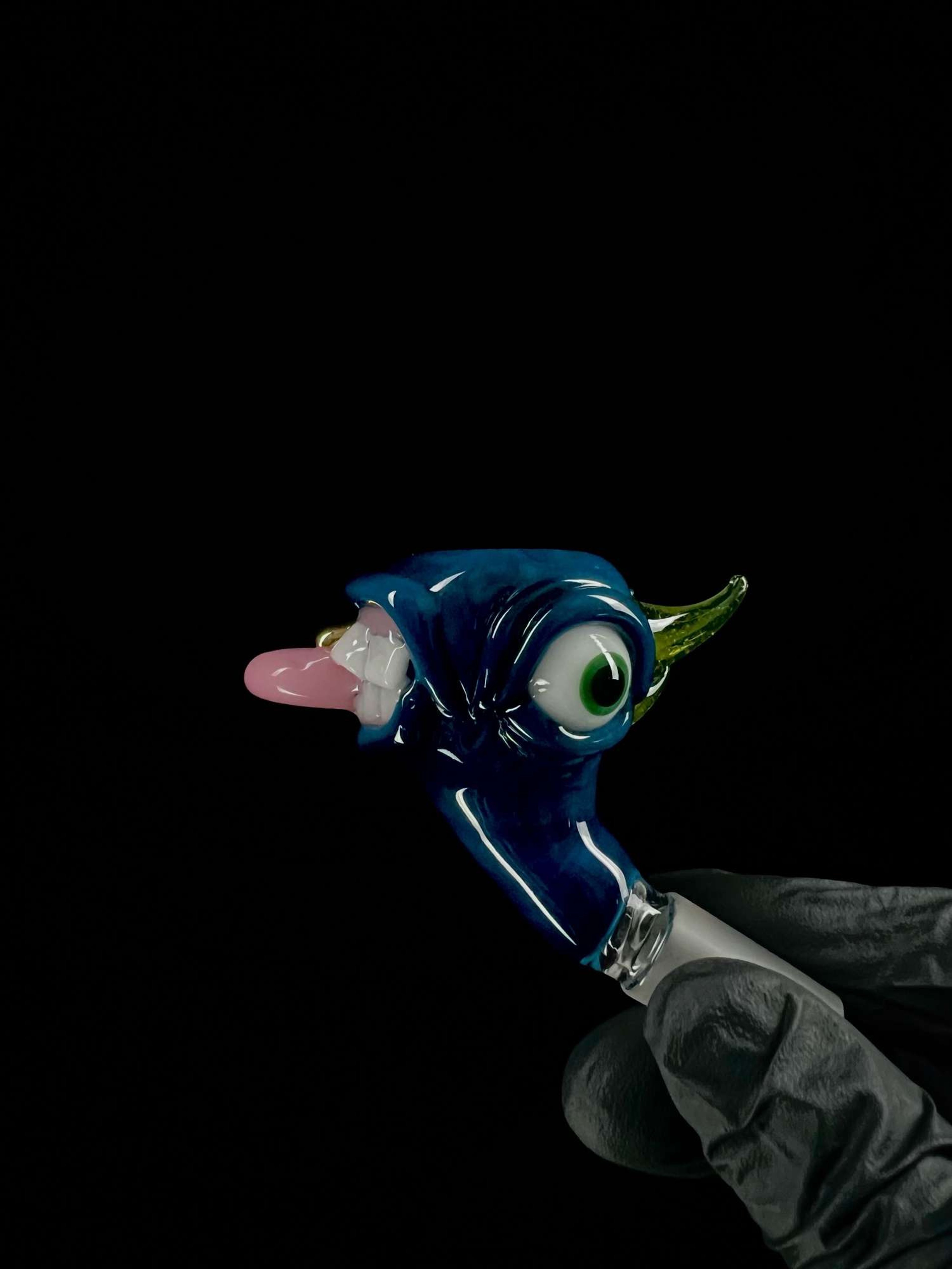 14mm peacock cyclops slide by Leviathan Glass image 0
