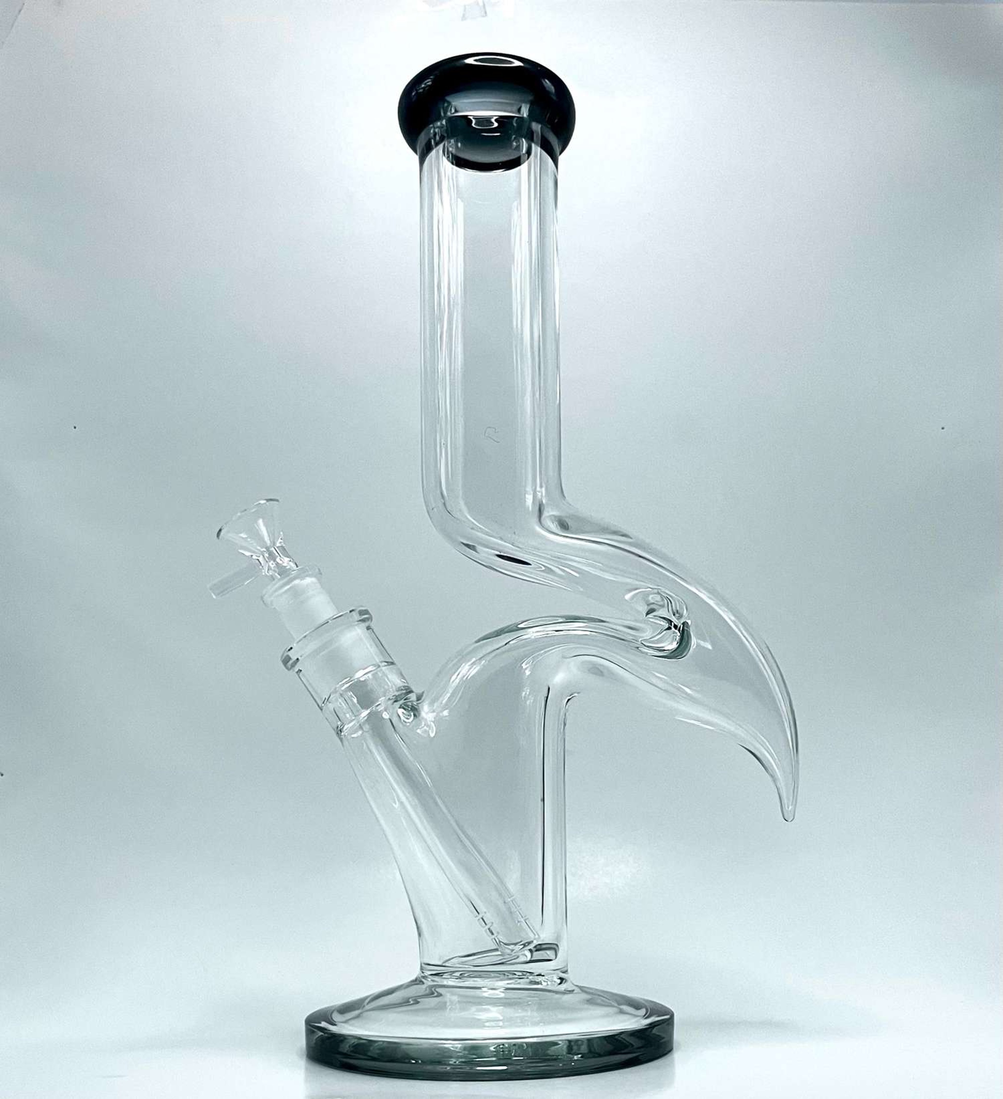 Preview pic of Thick 14” Zong Glass Bowl