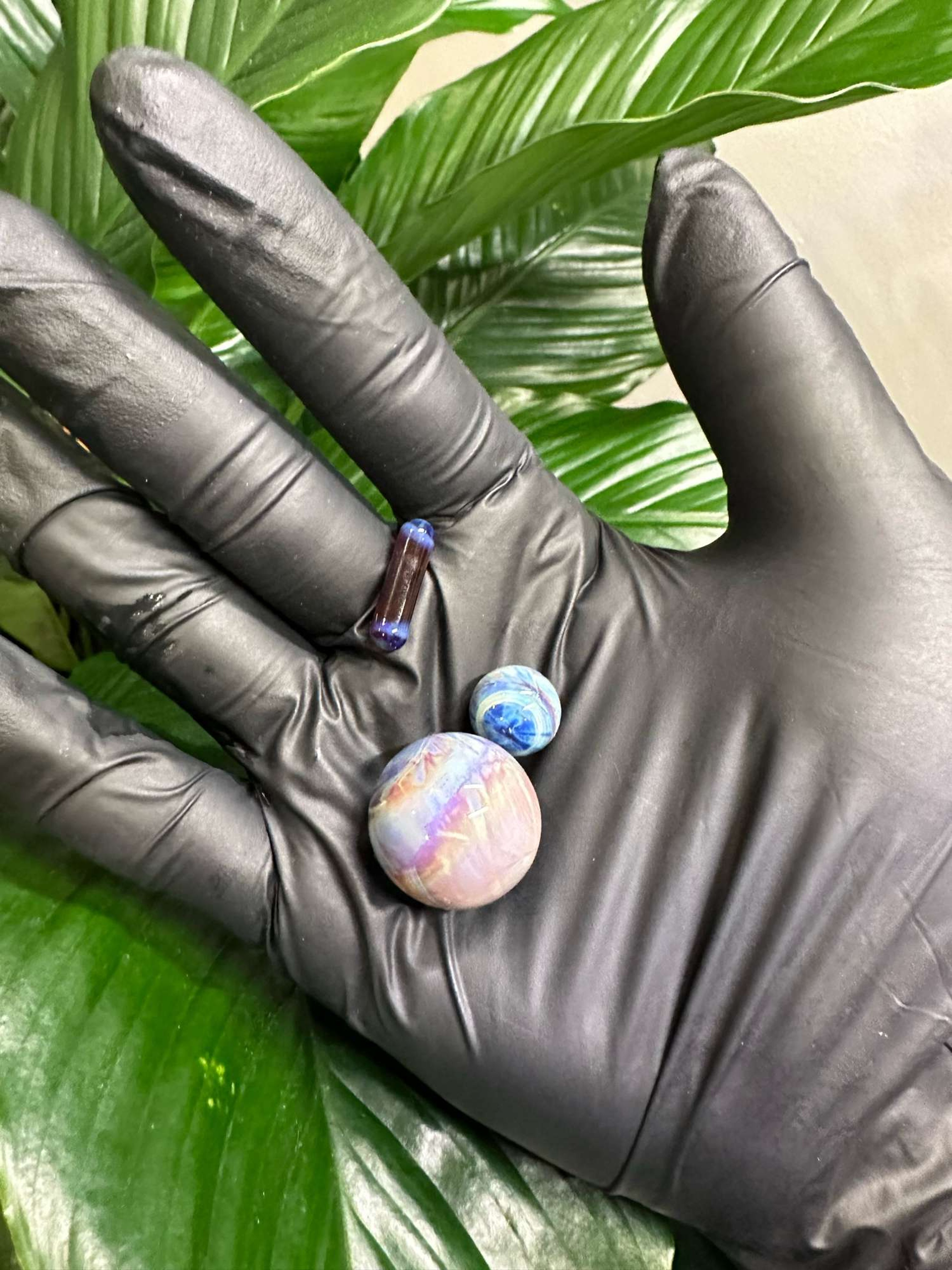 Preview pic of Amber purple 3 piece slurper set