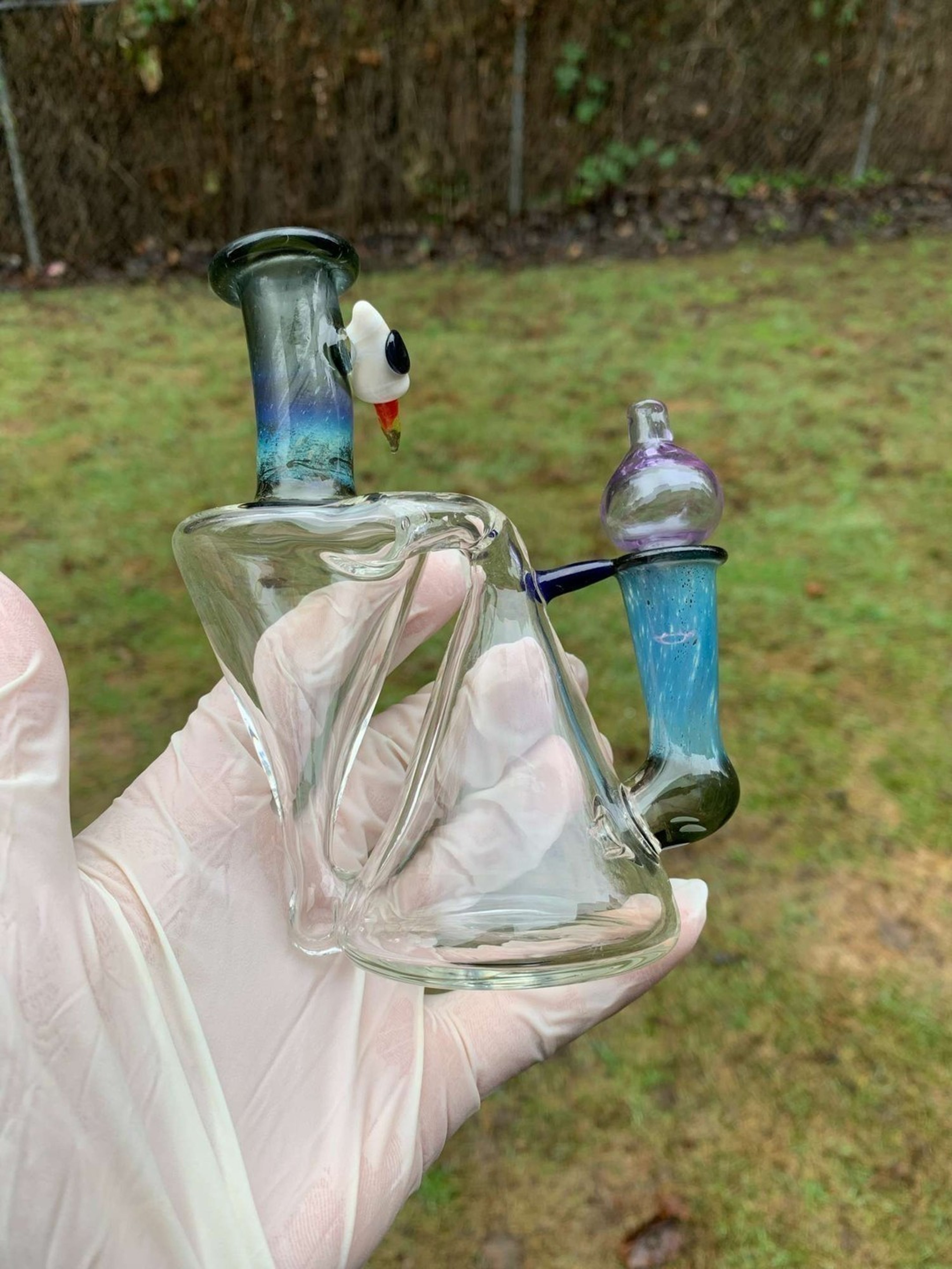 10mm Spaceship Recycler W/ Cap image 0