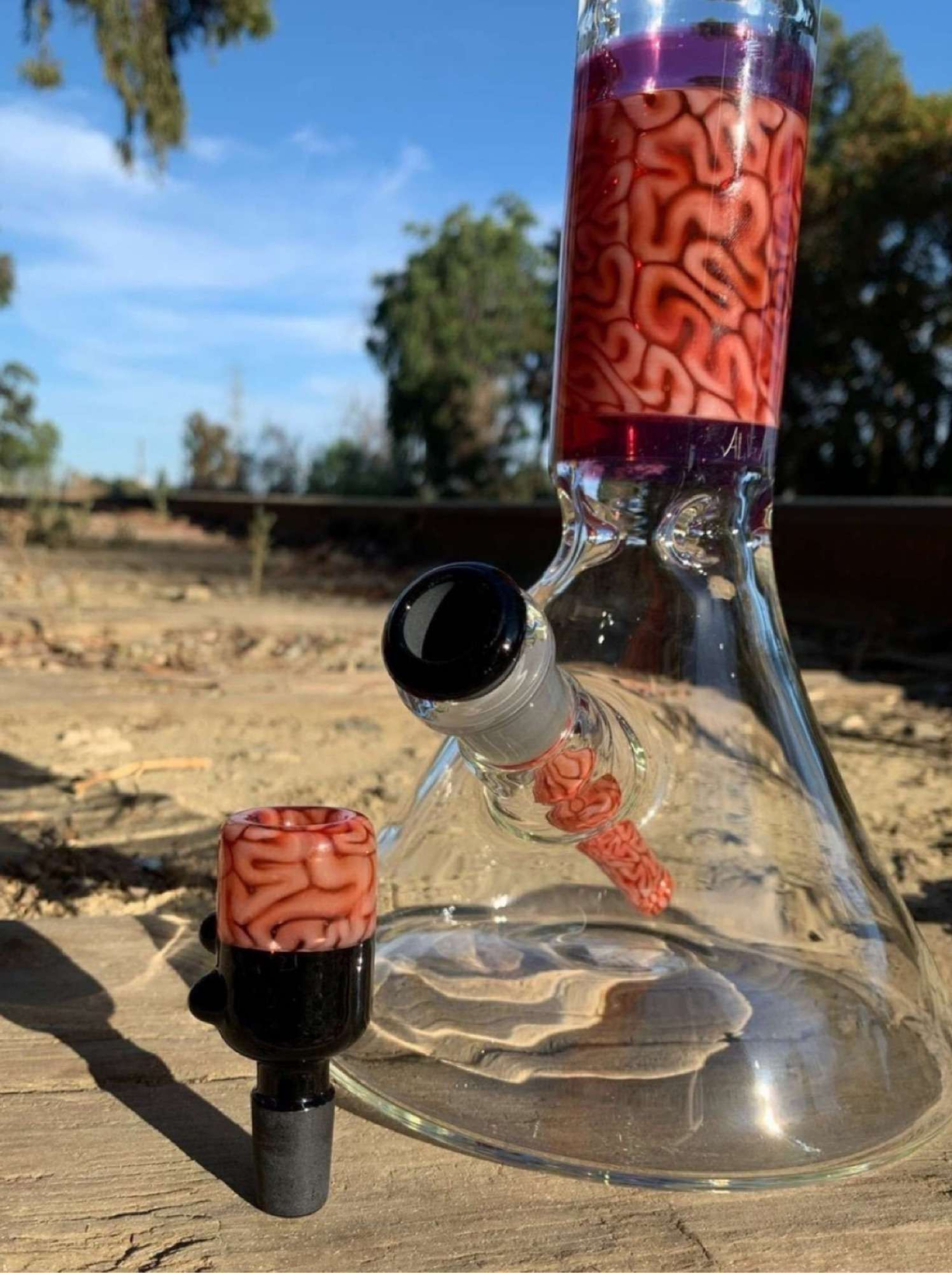 Preview pic of 16” beaker bong by ALGAE  
