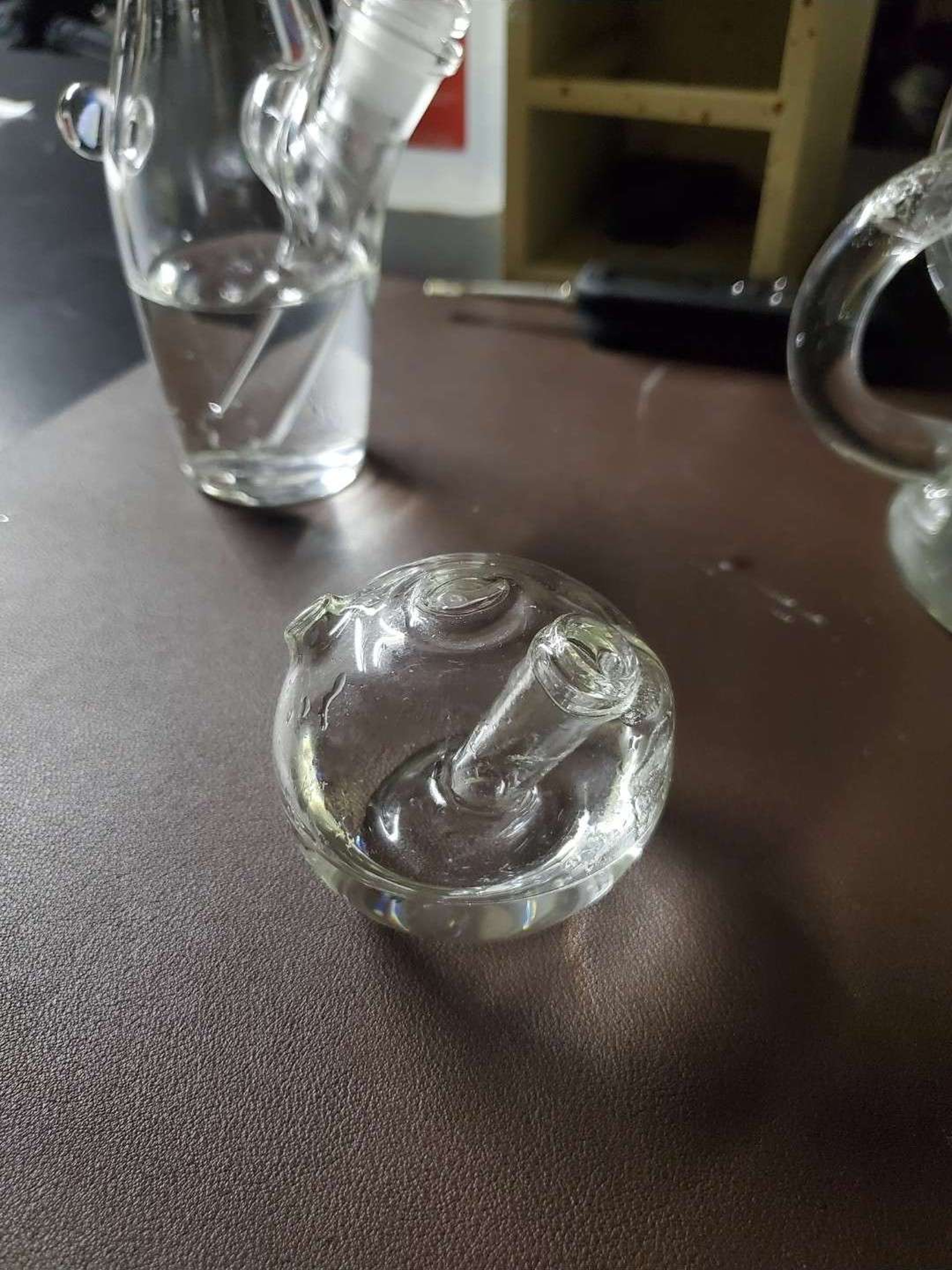 Costa Glass Palm Orb image 0