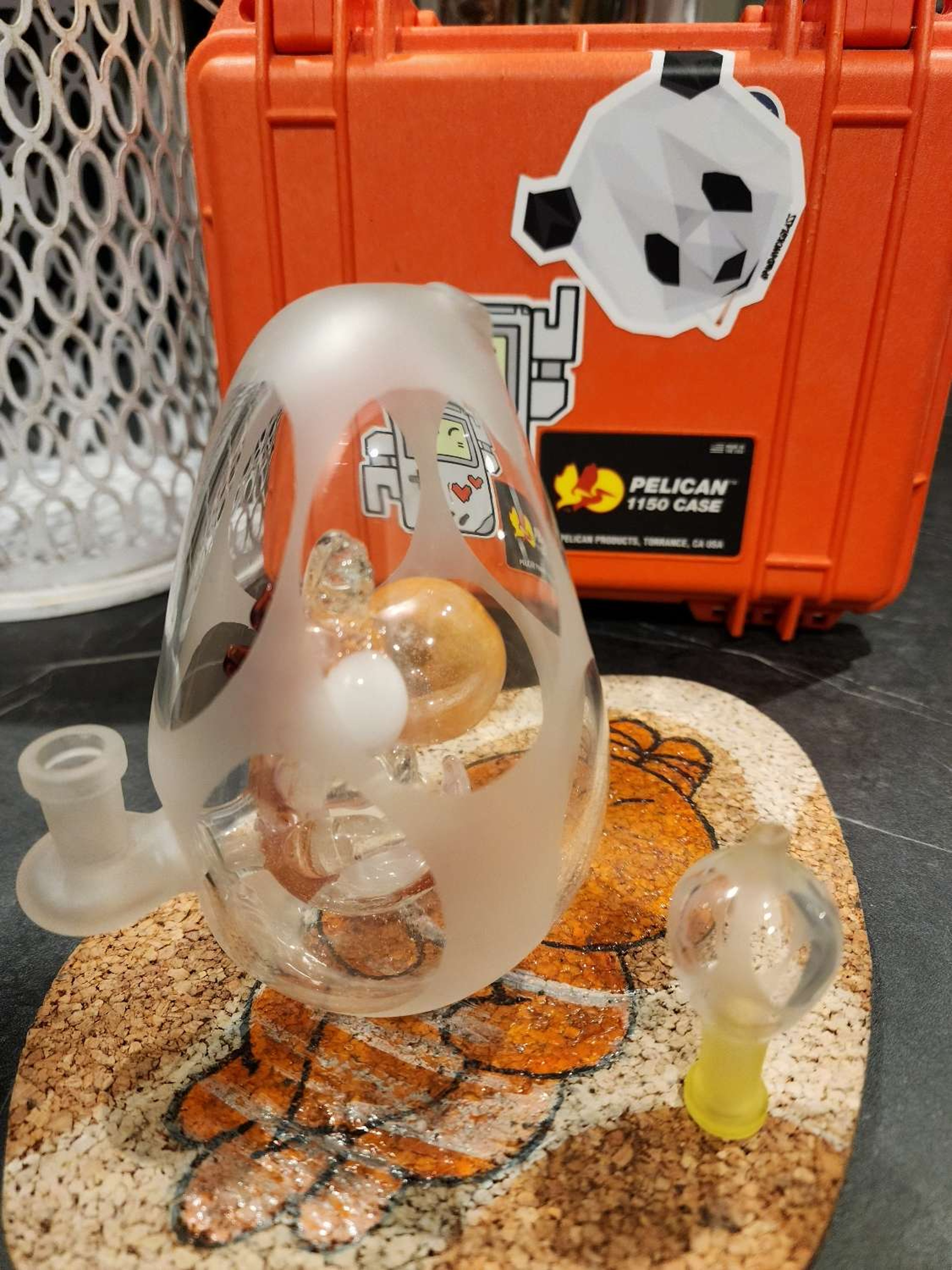 Preview pic of BTGB Yoshi Egg Fumed Blu-V, Not-numbered 
