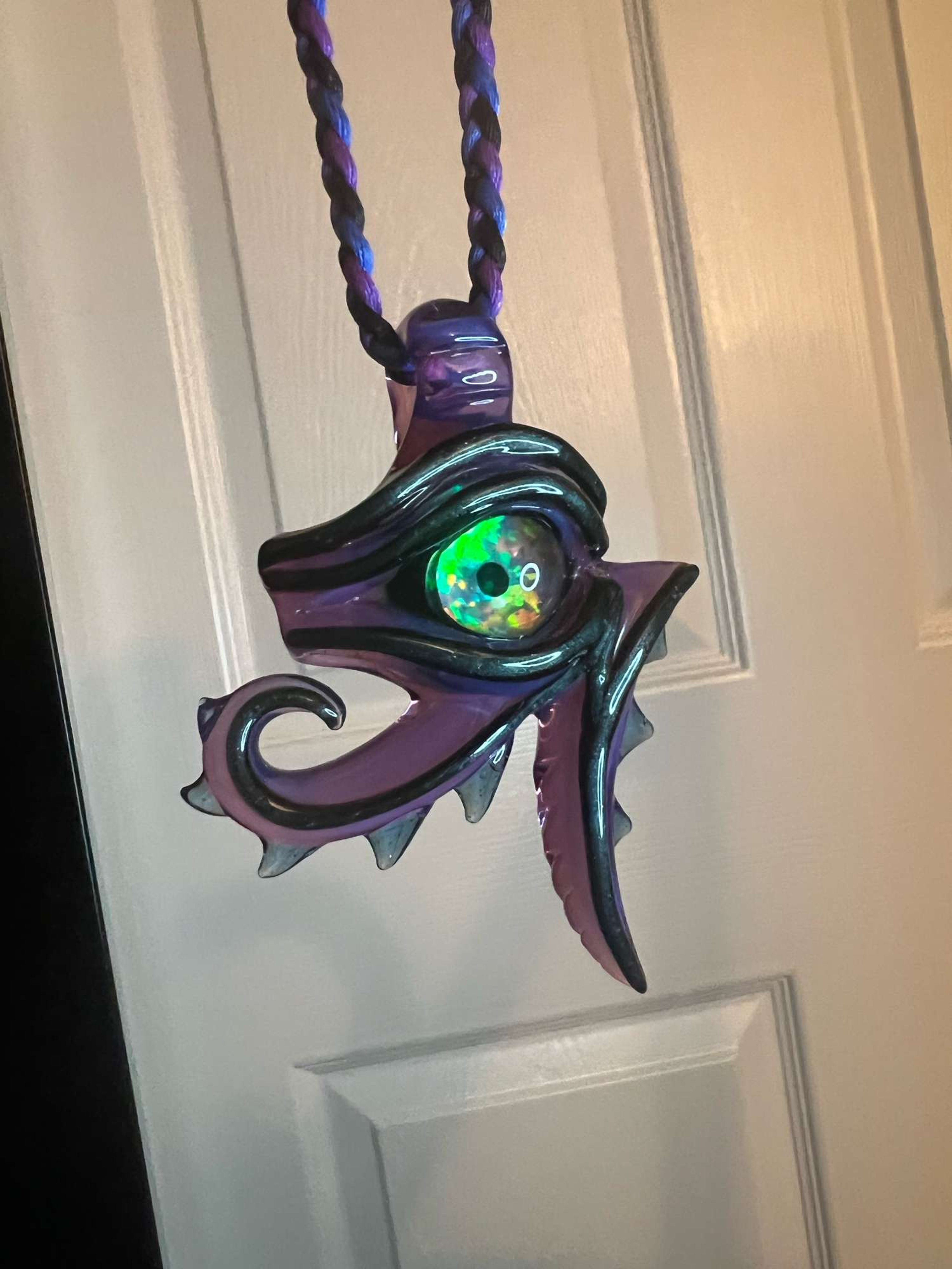 Preview pic of 2022 makoglass eye of ra pendant