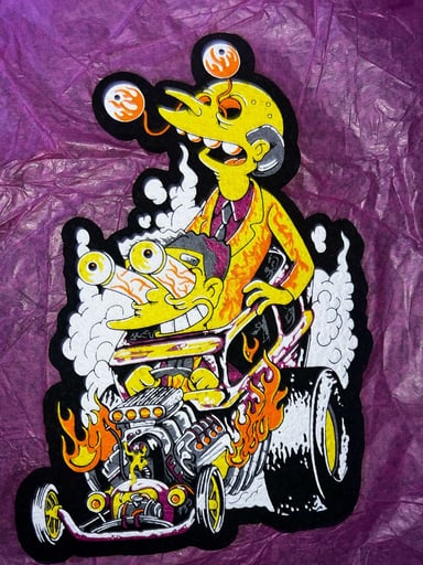 Preview pic of Burn and Smithers the seshons moodmat