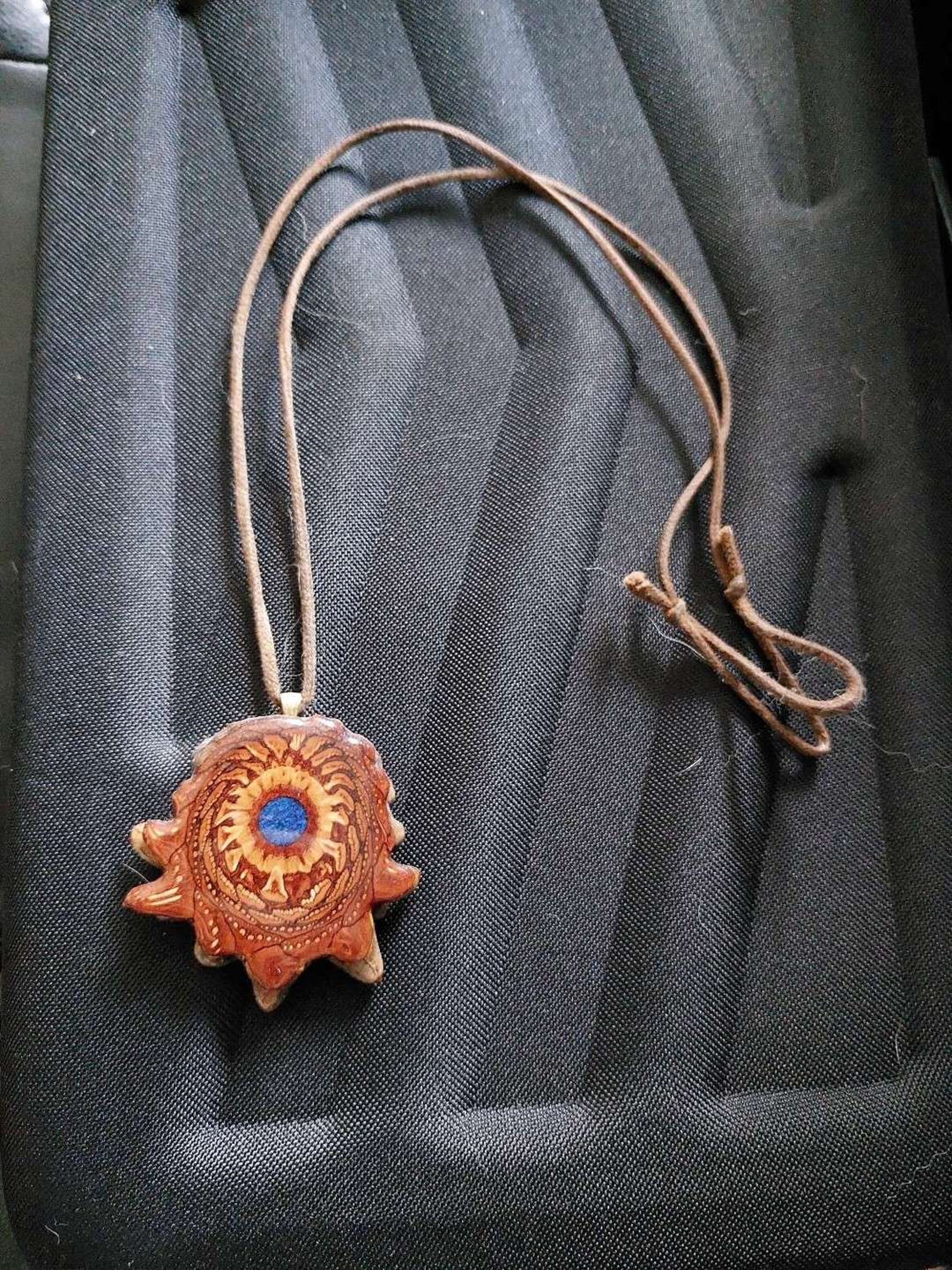 Preview pic of Lapis Lazuli 3rd Eye Pinecone (medium)