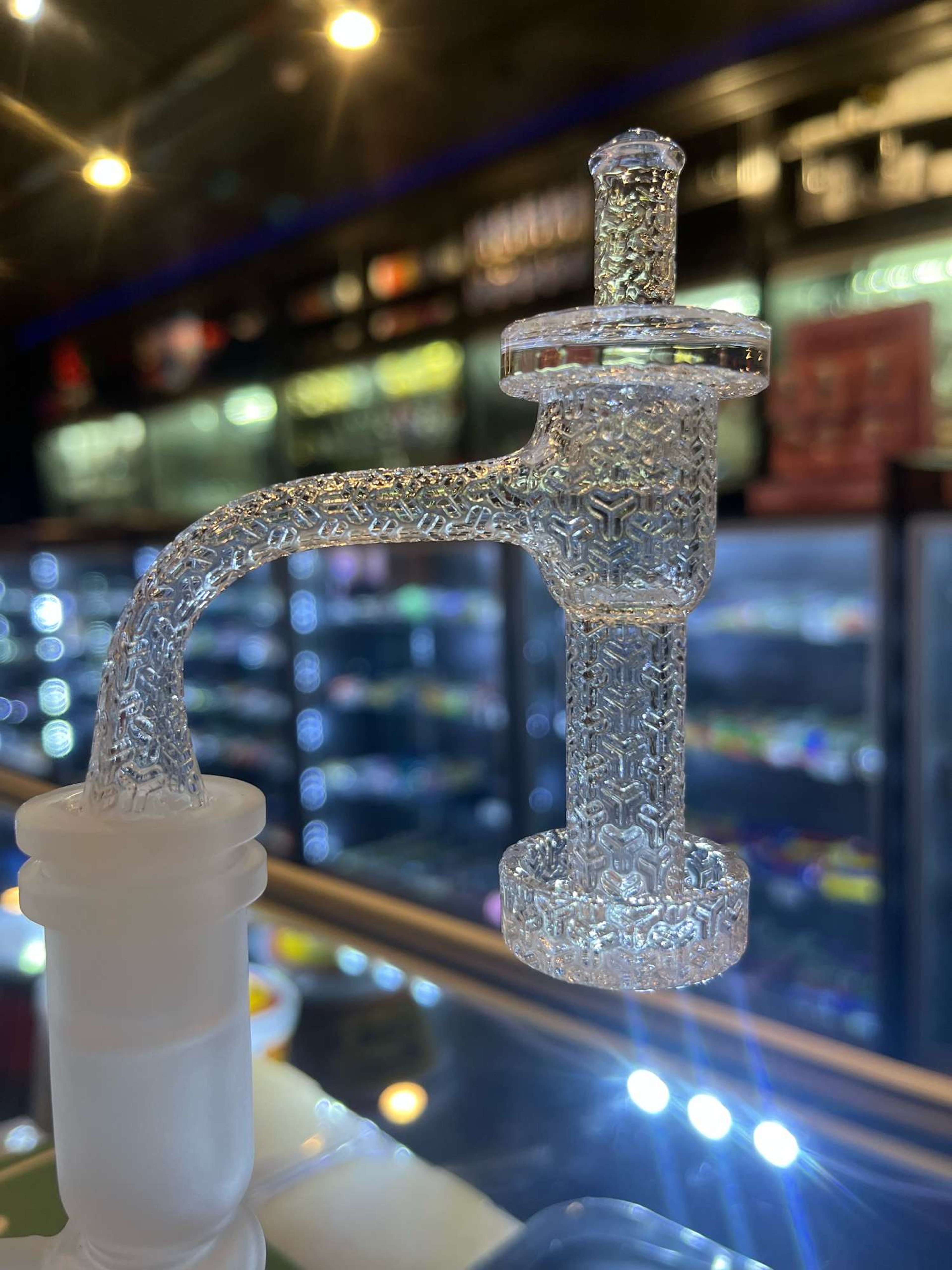 Space king fully engraved terp slurper set image 0