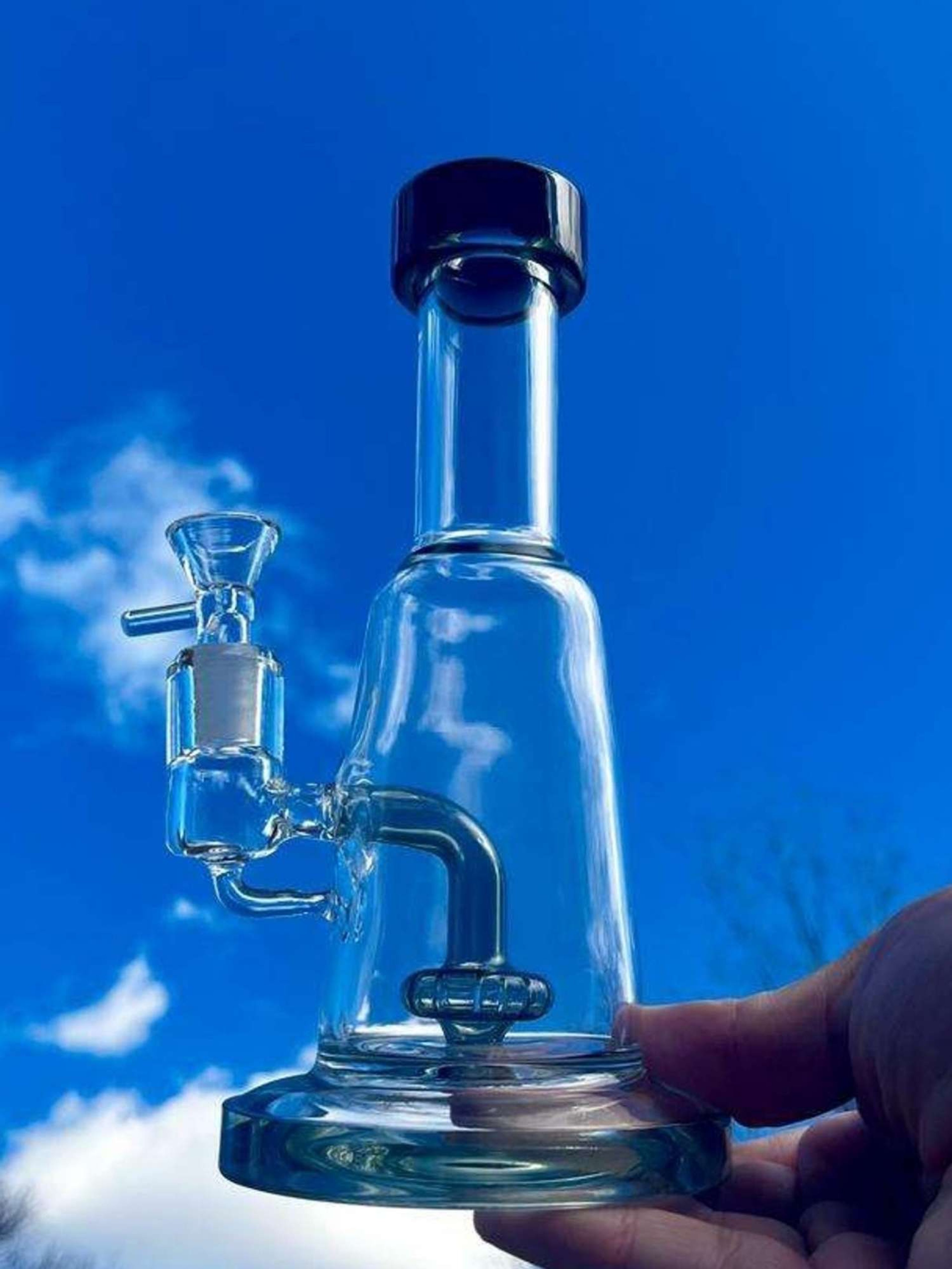 9" Thick Glass Bong Rig image 0