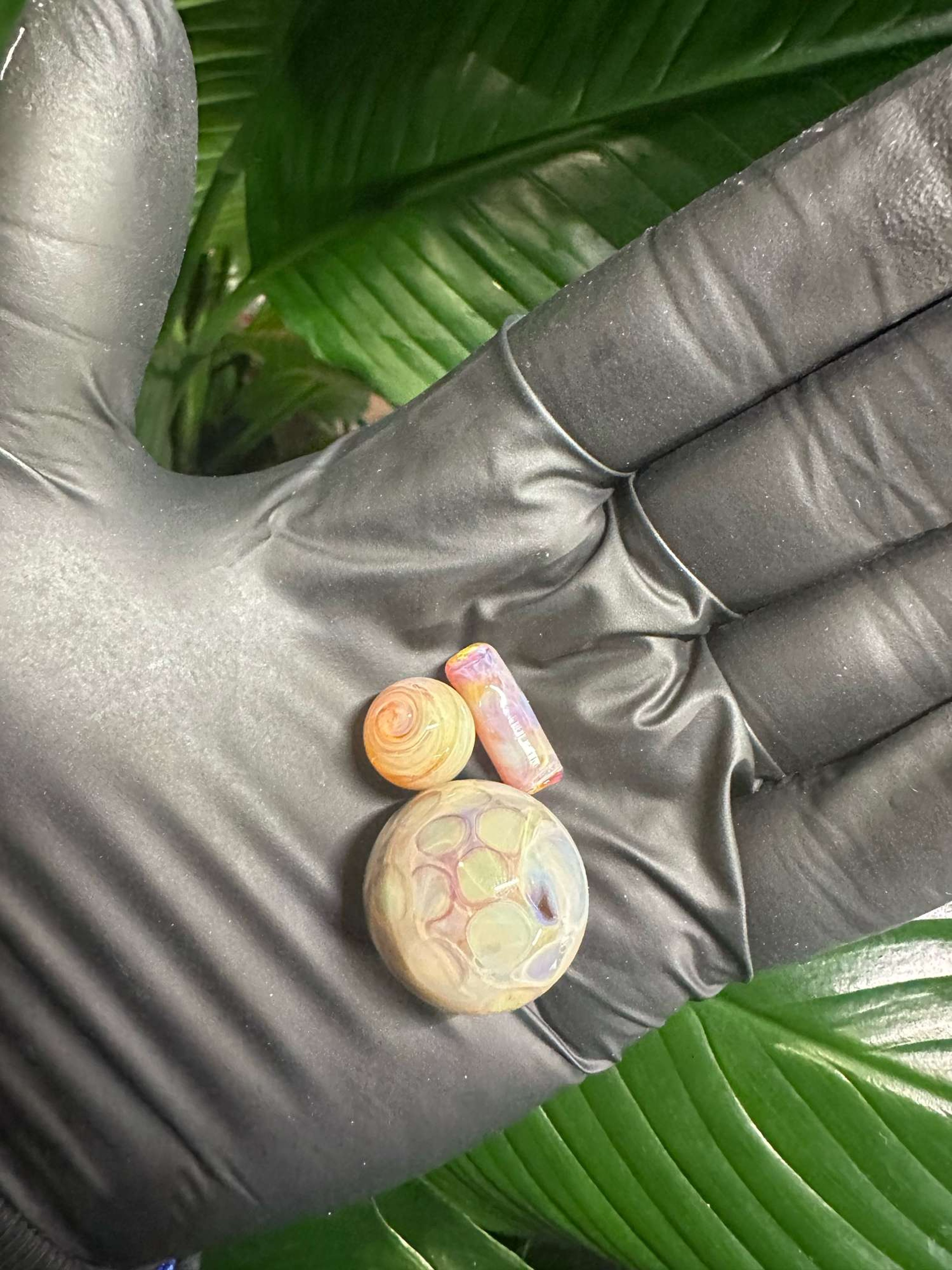 Preview pic of Amber purple honey comb 3 slurper set