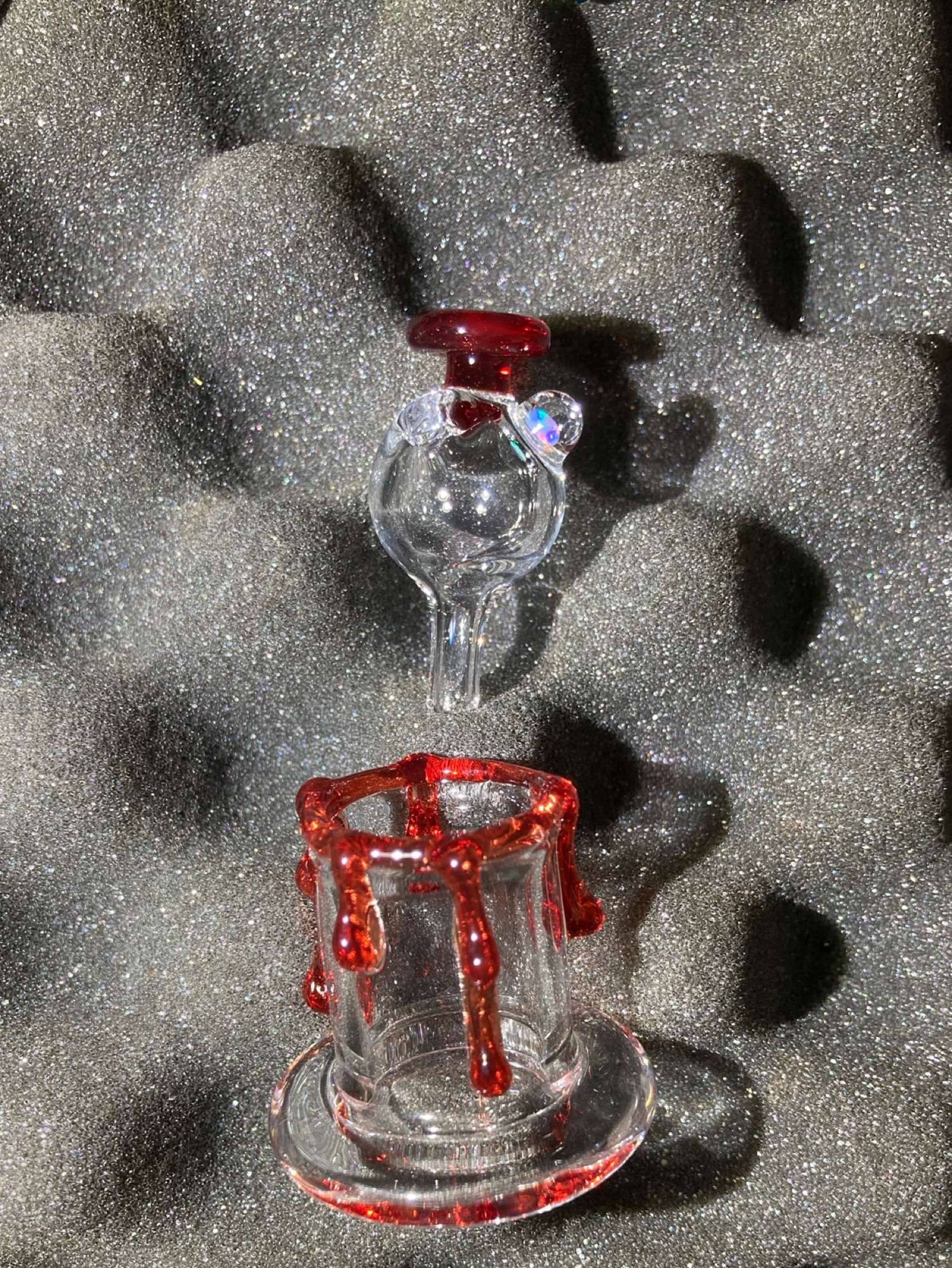 Bubble cap/ honey set/ heady/ opal image 0