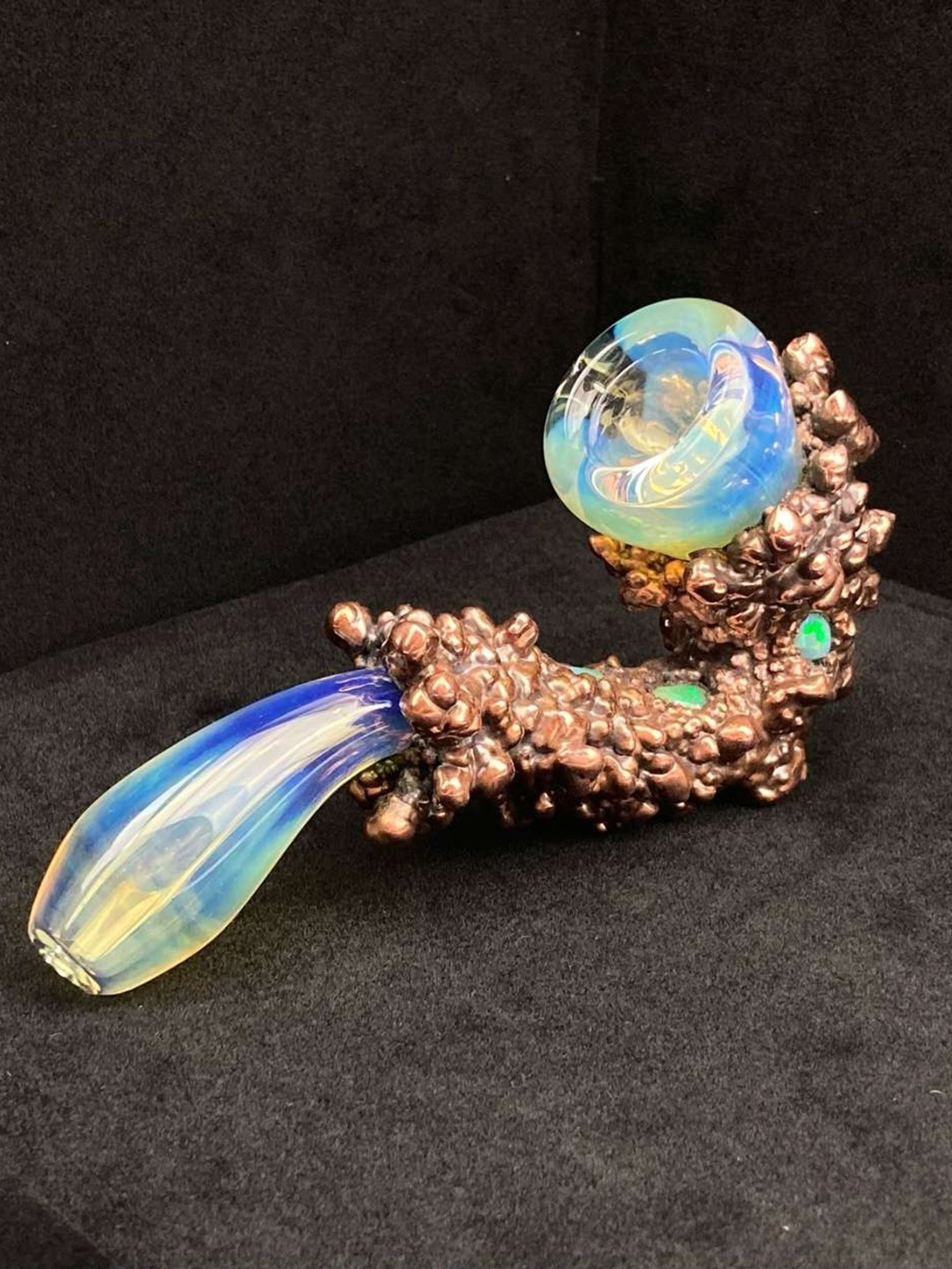 Electroformed Genuine Opal Fumed Sherlock image 0
