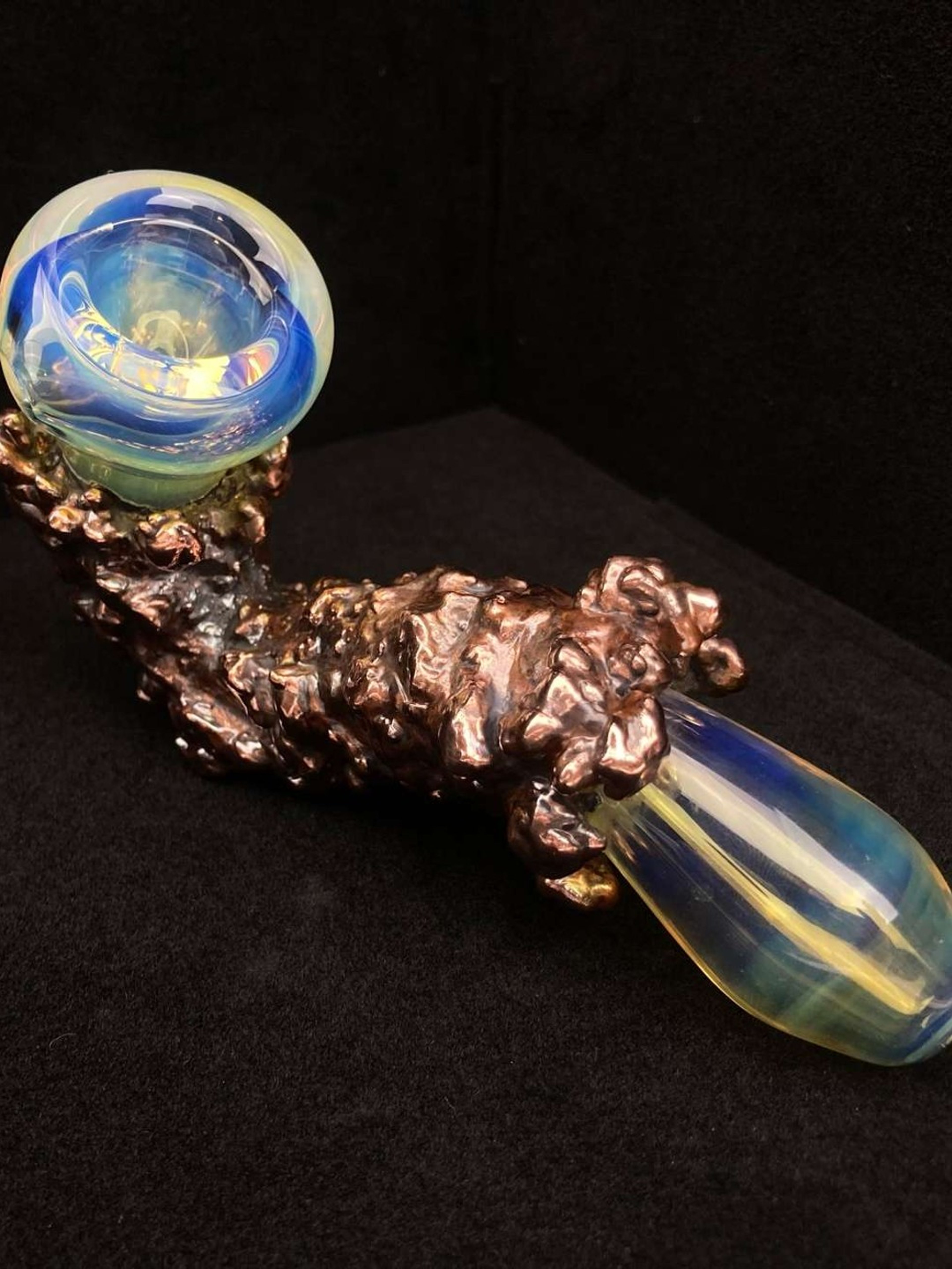 Genuine Opal Encrusted Electroform Sherlock image 0