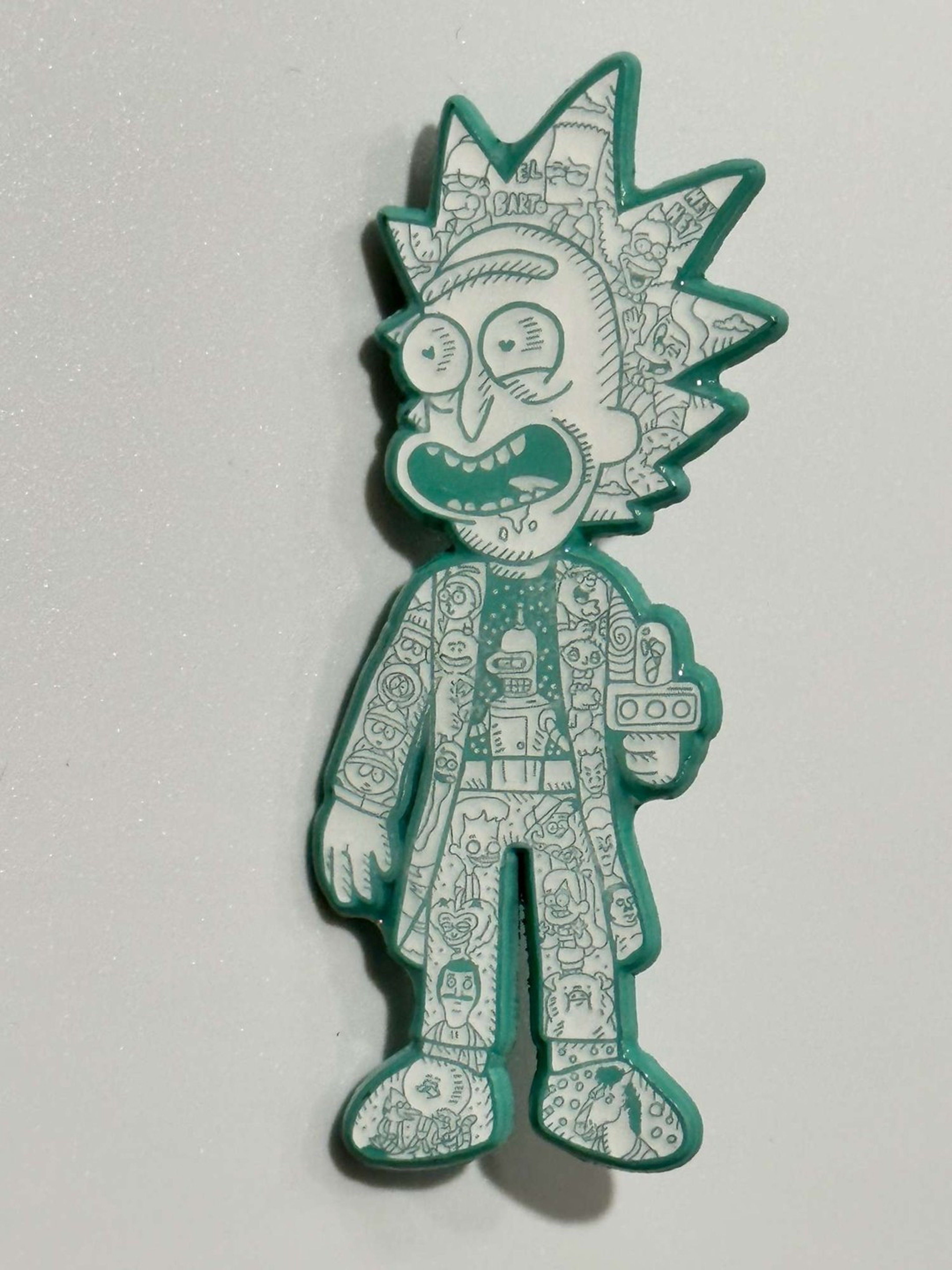 Preview pic of LE 30 Forever Rising “Rick” Pin in perfect condition