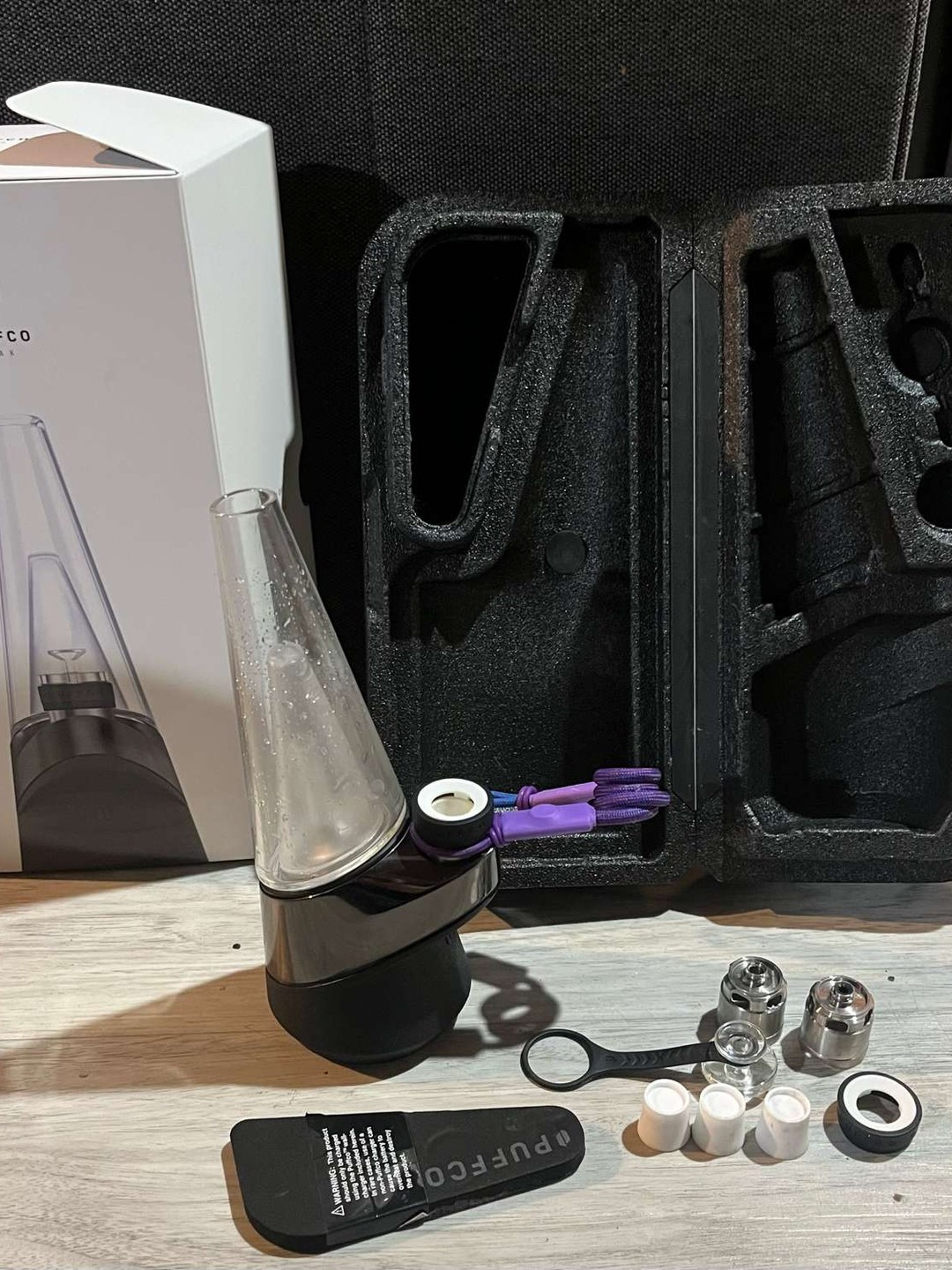 OG Puffco Peak with Leashlabs tether image 0