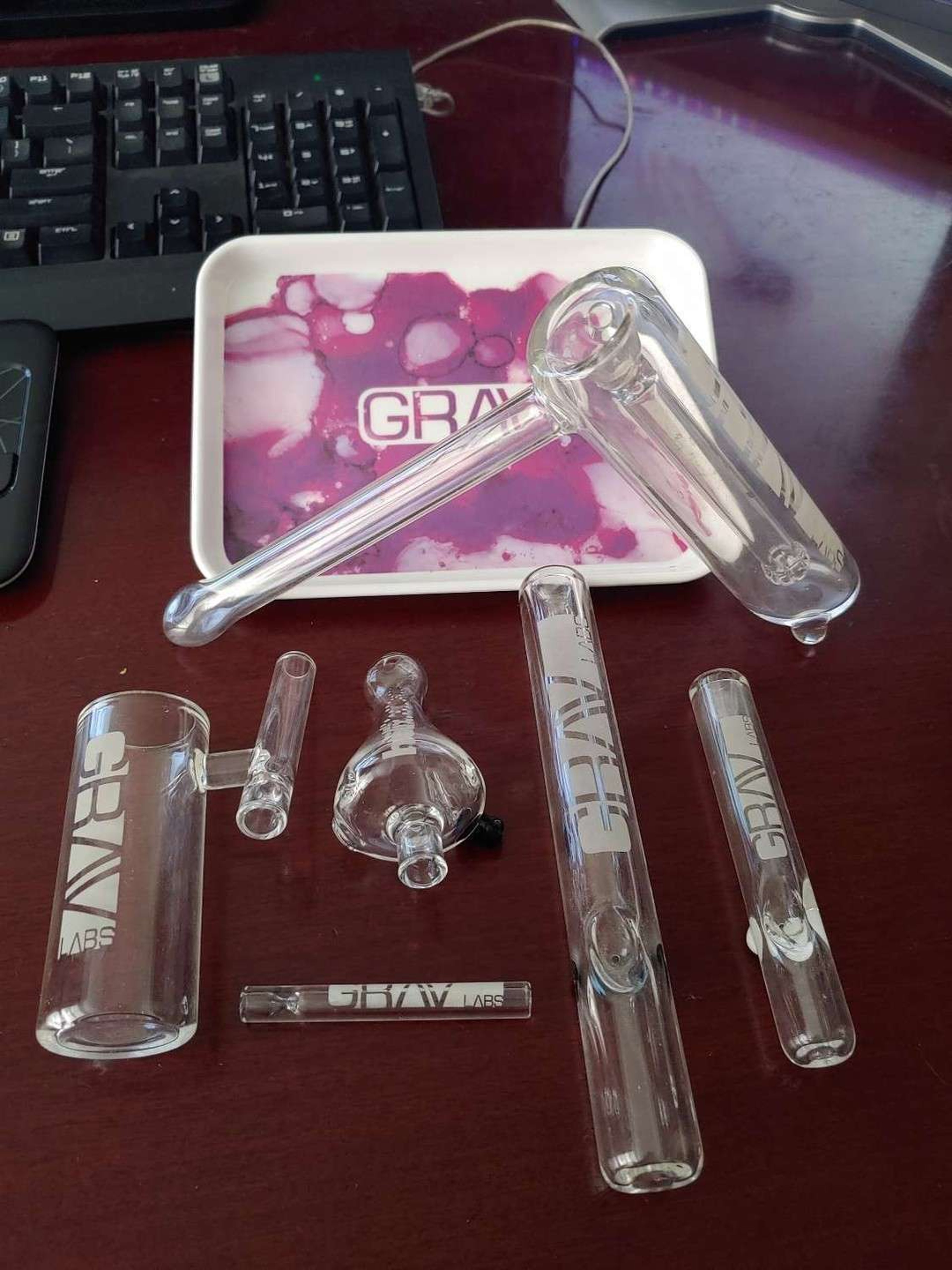 GRAV LABS Sandblasted Logo Collection image 0