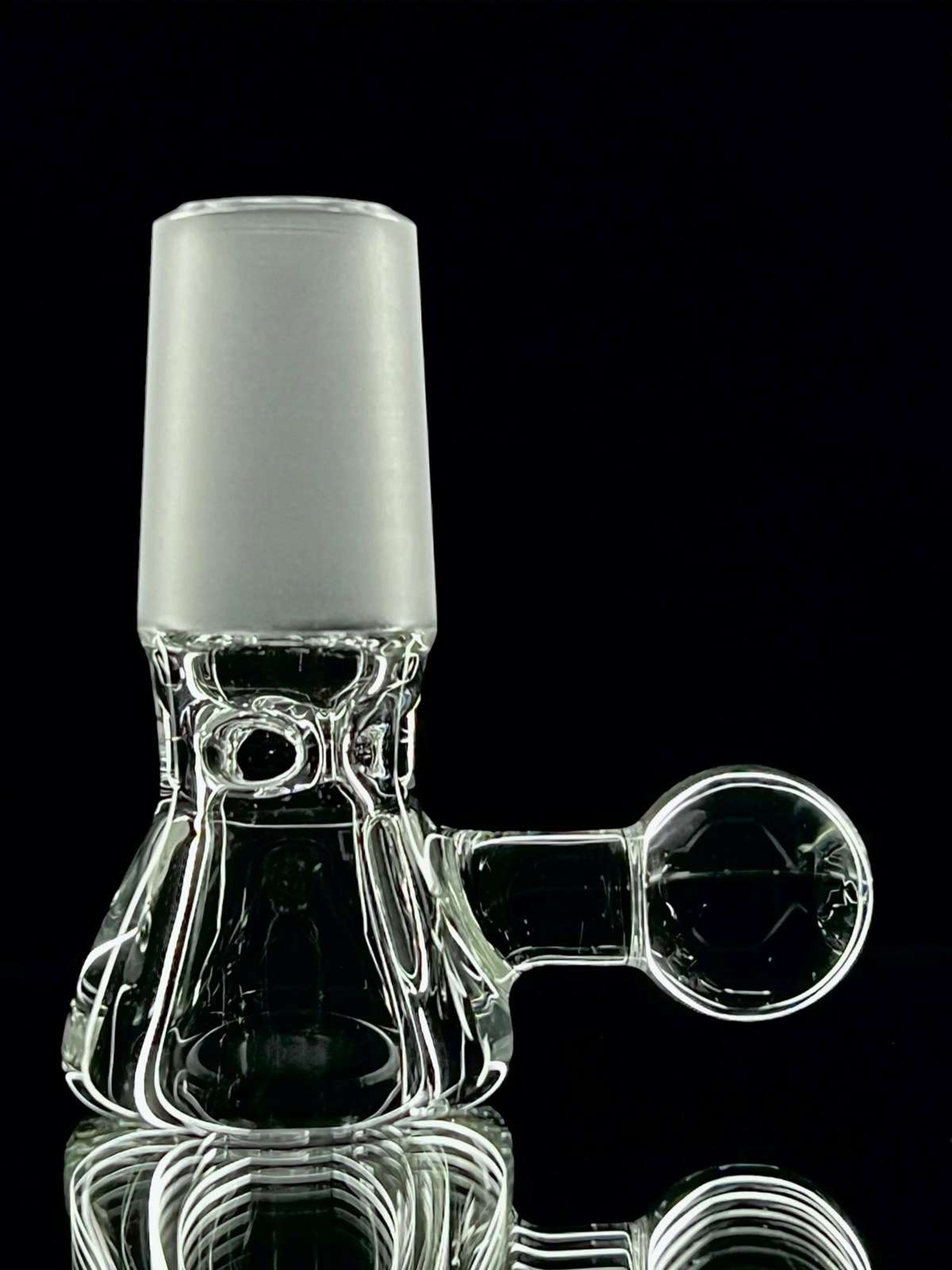 Preview pic of 18mm 3-hole slide by Mercurius Glass