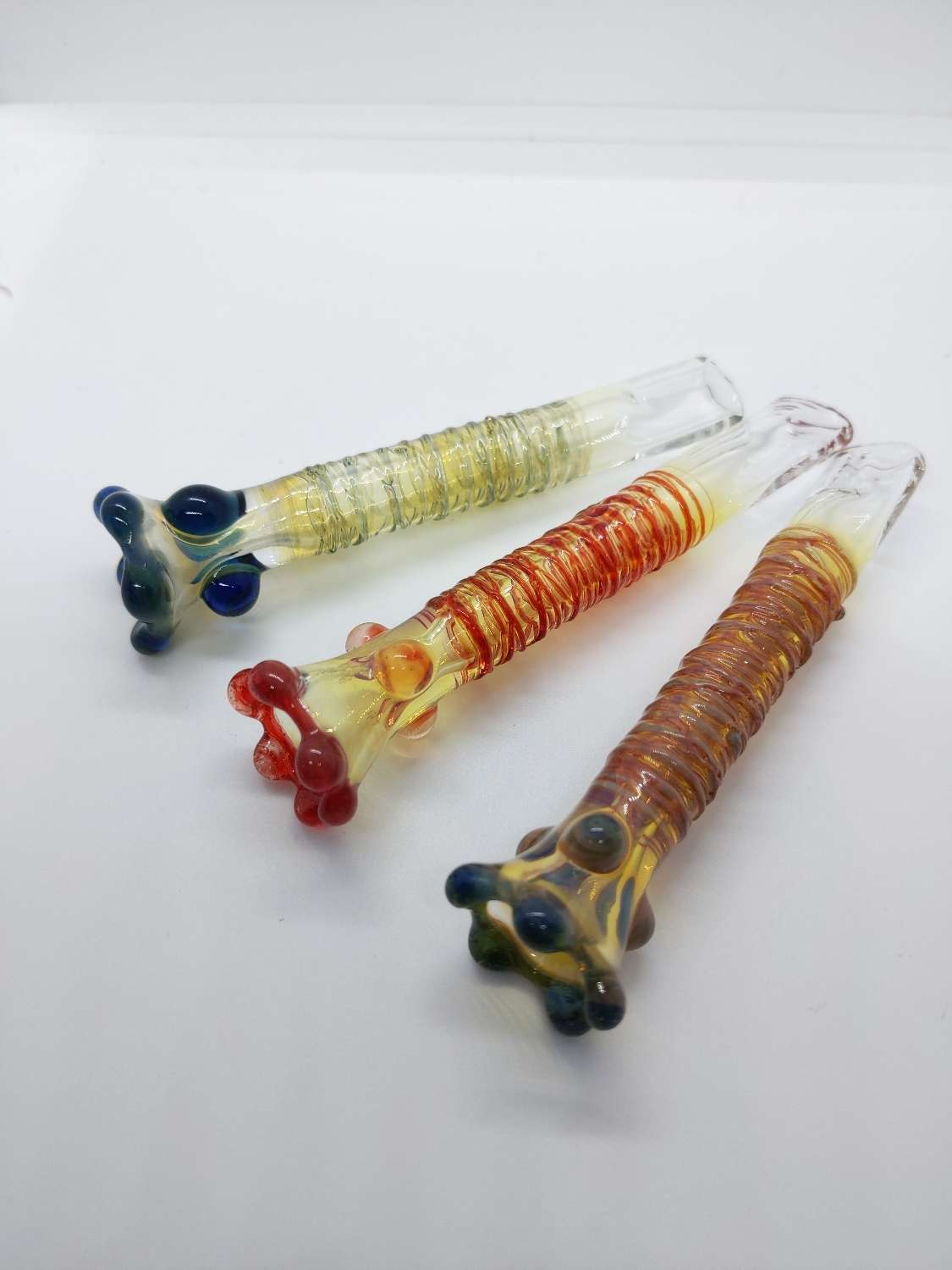 Lot of 3 Straight Chillums image 0