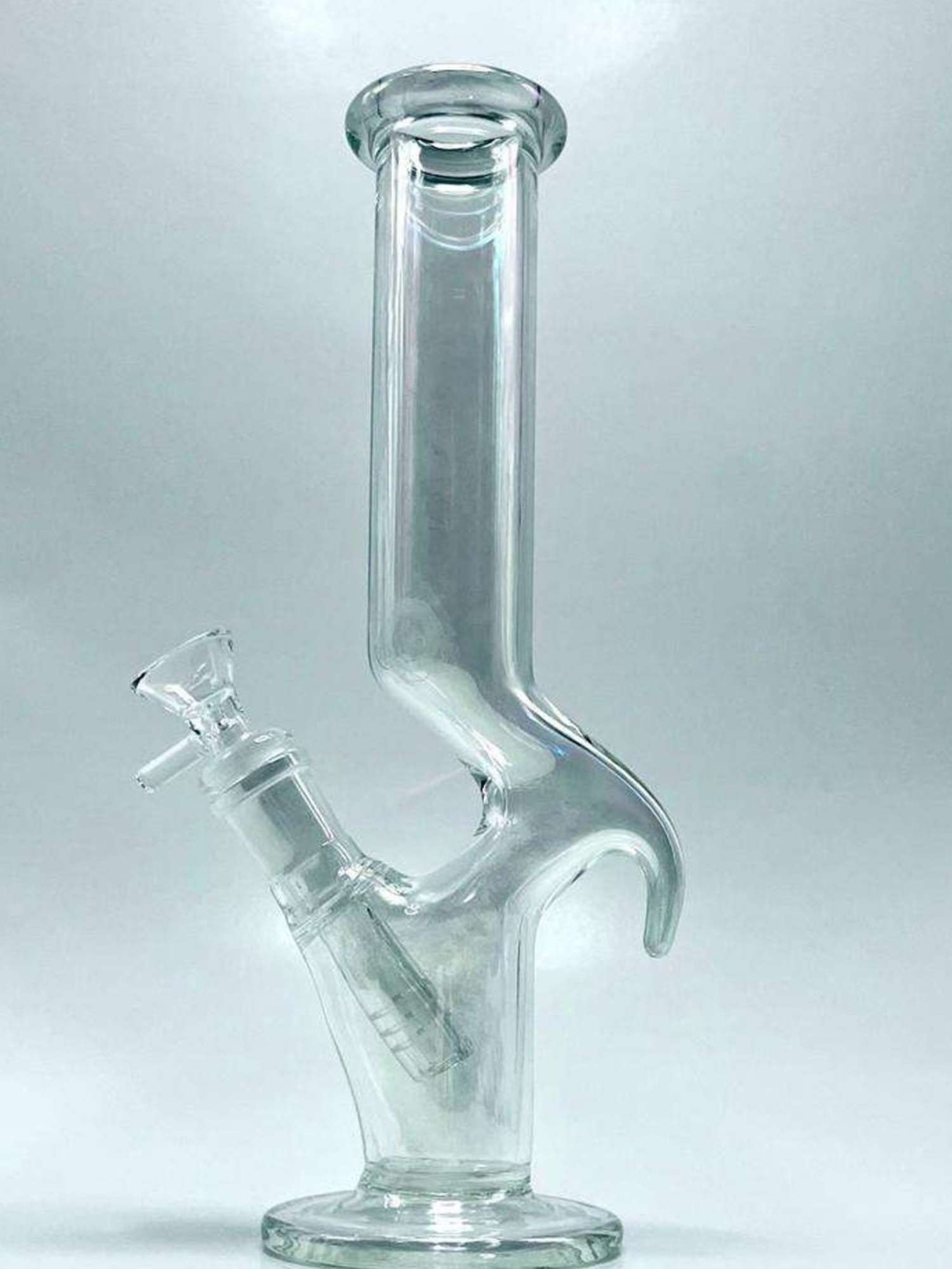 10" Clear Zong Bong Rig image 0
