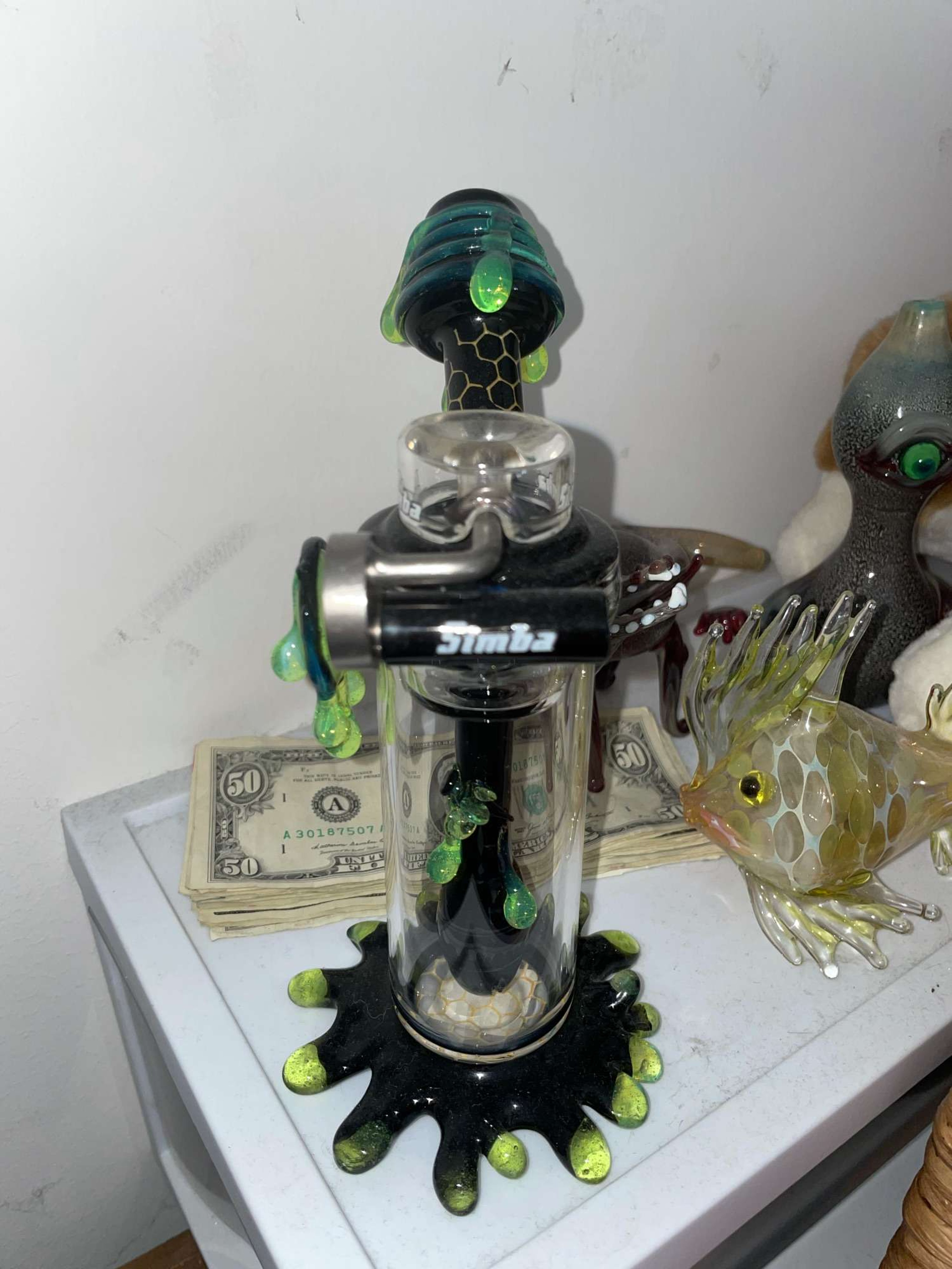 Simba Dab Rig, Titanium Banger image 0